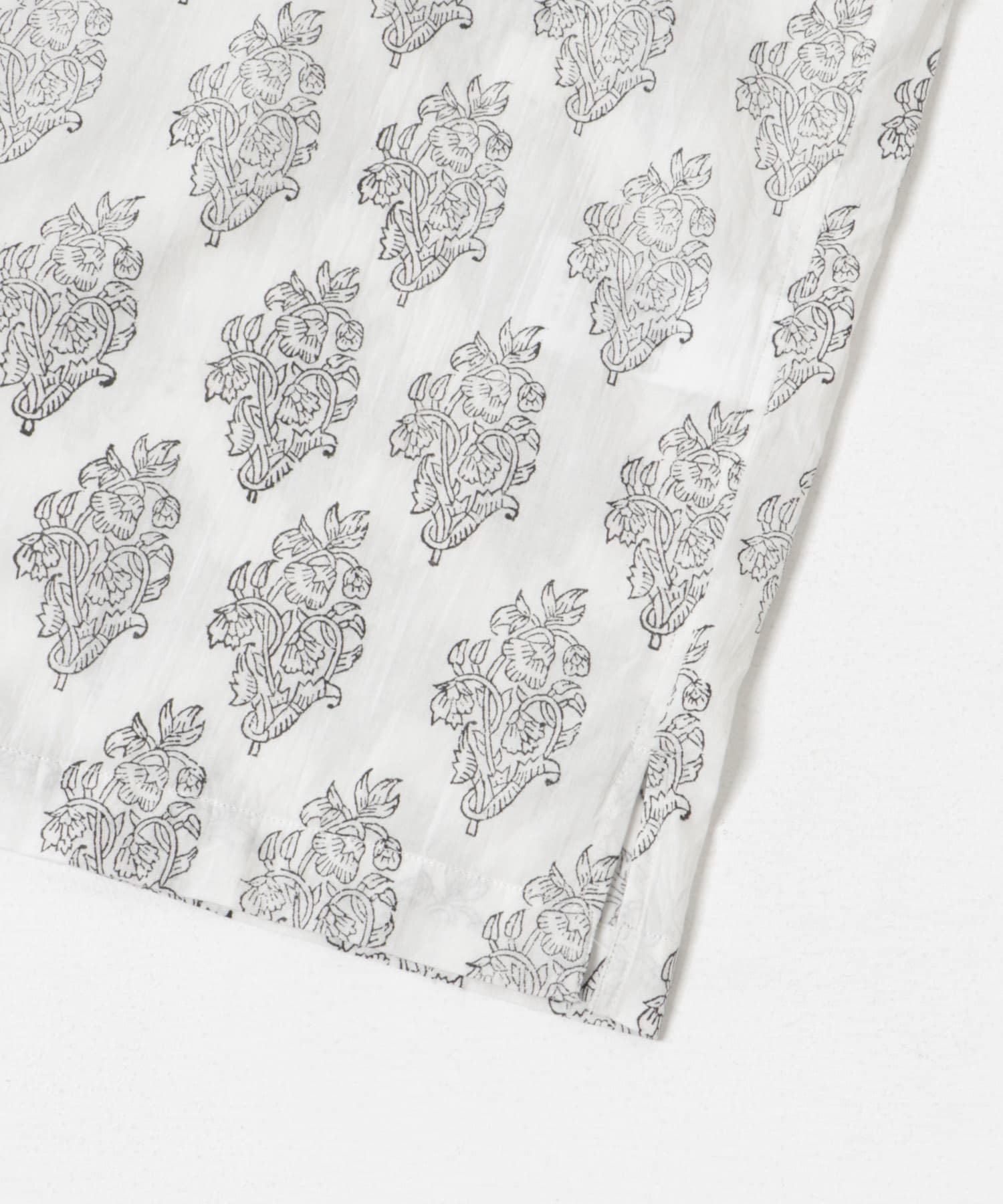 COUTURE D’ADAME　Block Print Summerwear WHT/BLK 40