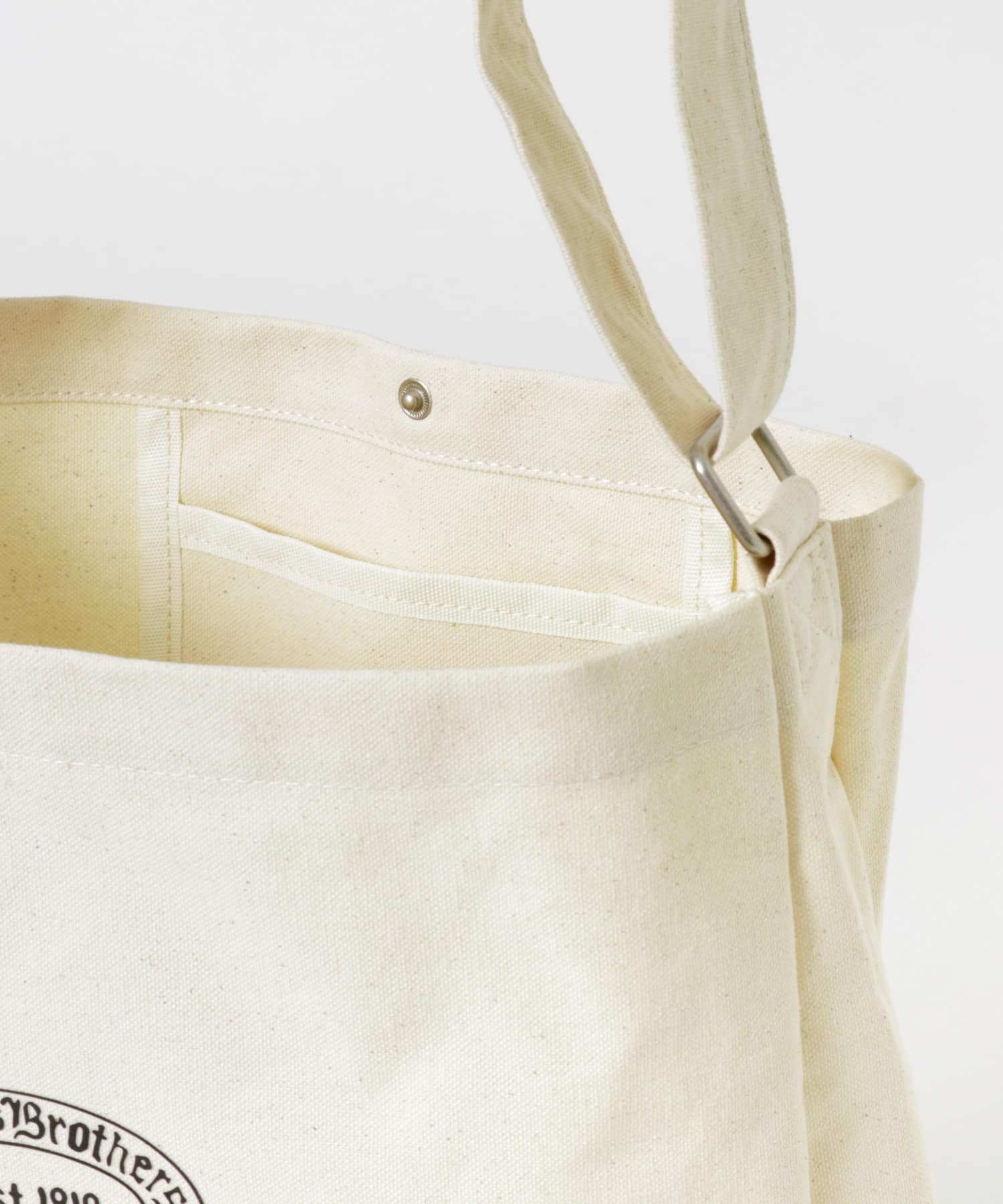 『別注』BROOKS BROTHERS×UR　CANVAS SHOULDER BAG NATURAL one