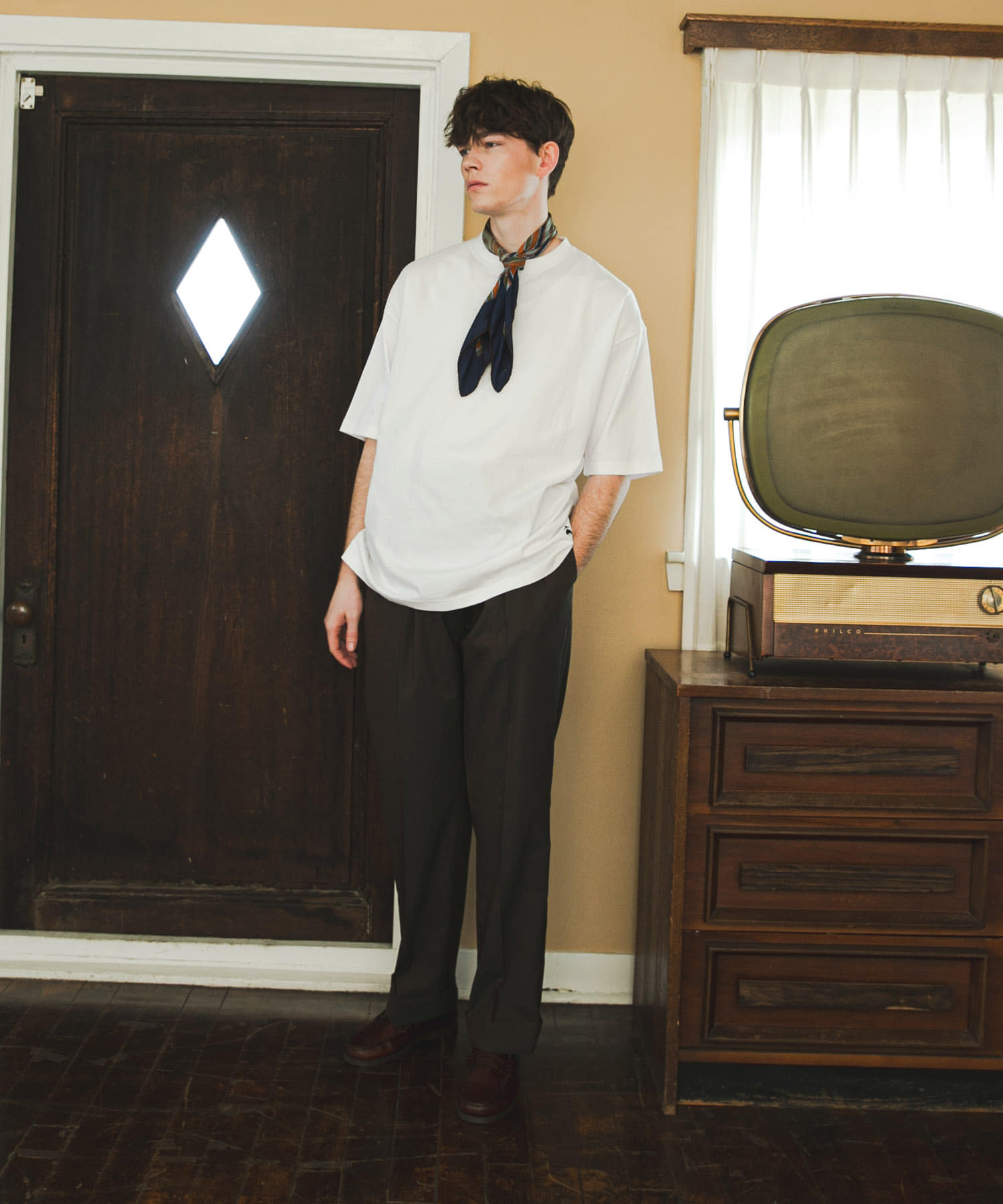 身長：182cm サイズ：32