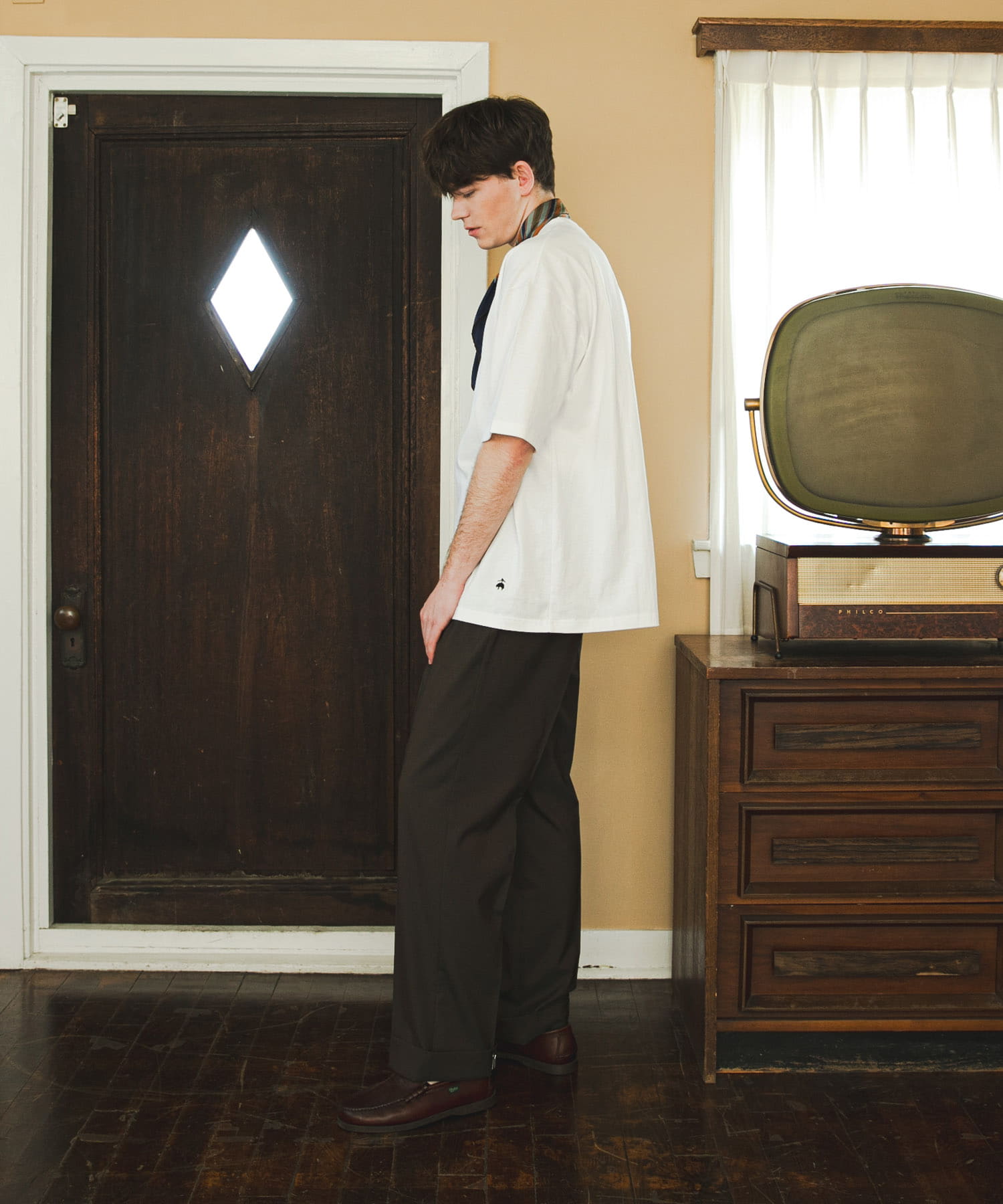 身長：182cm サイズ：32