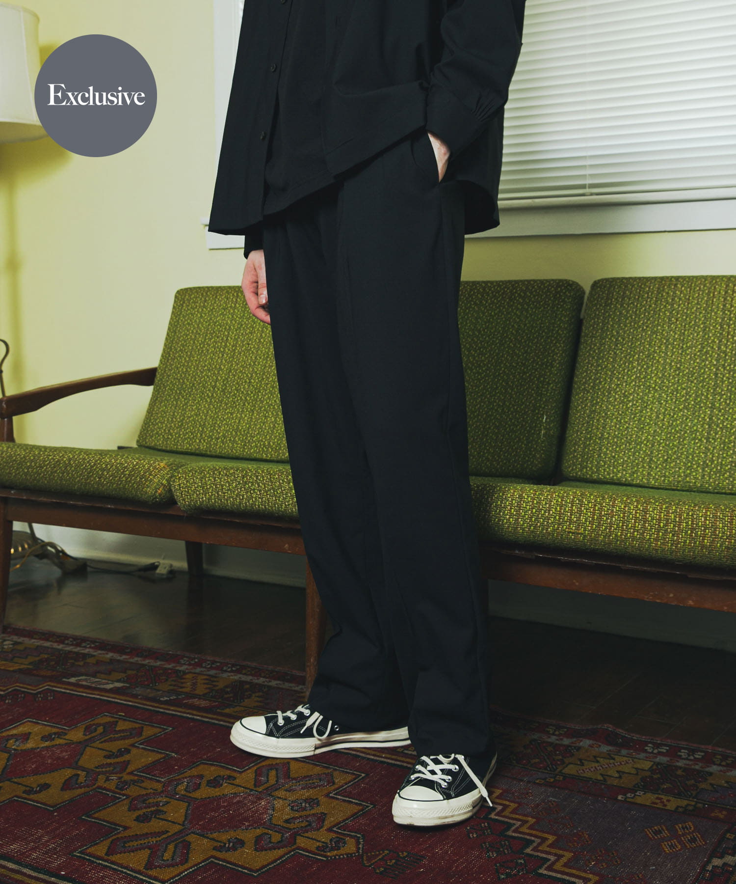 『別注』BROOKS BROTHERS×UR　TWO INTUCK TROUSERS