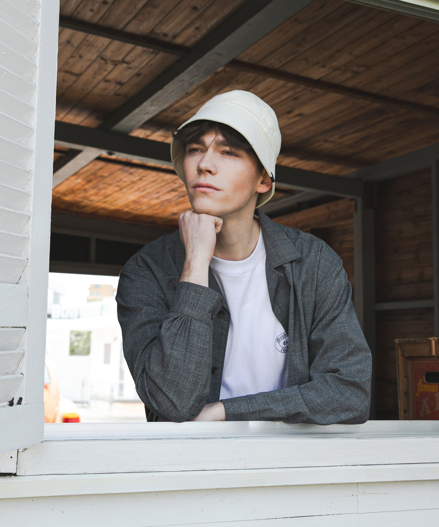 身長：182cm サイズ：L