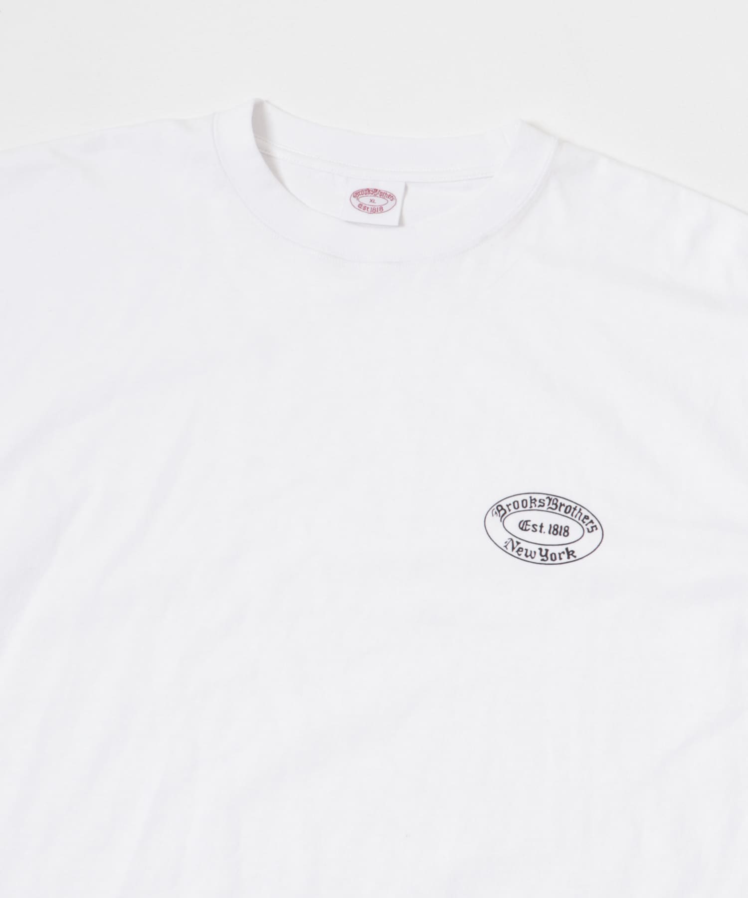 『別注』BROOKS BROTHERS×UR　OVAL LOGO S/S T-SHIRTS WHITE M
