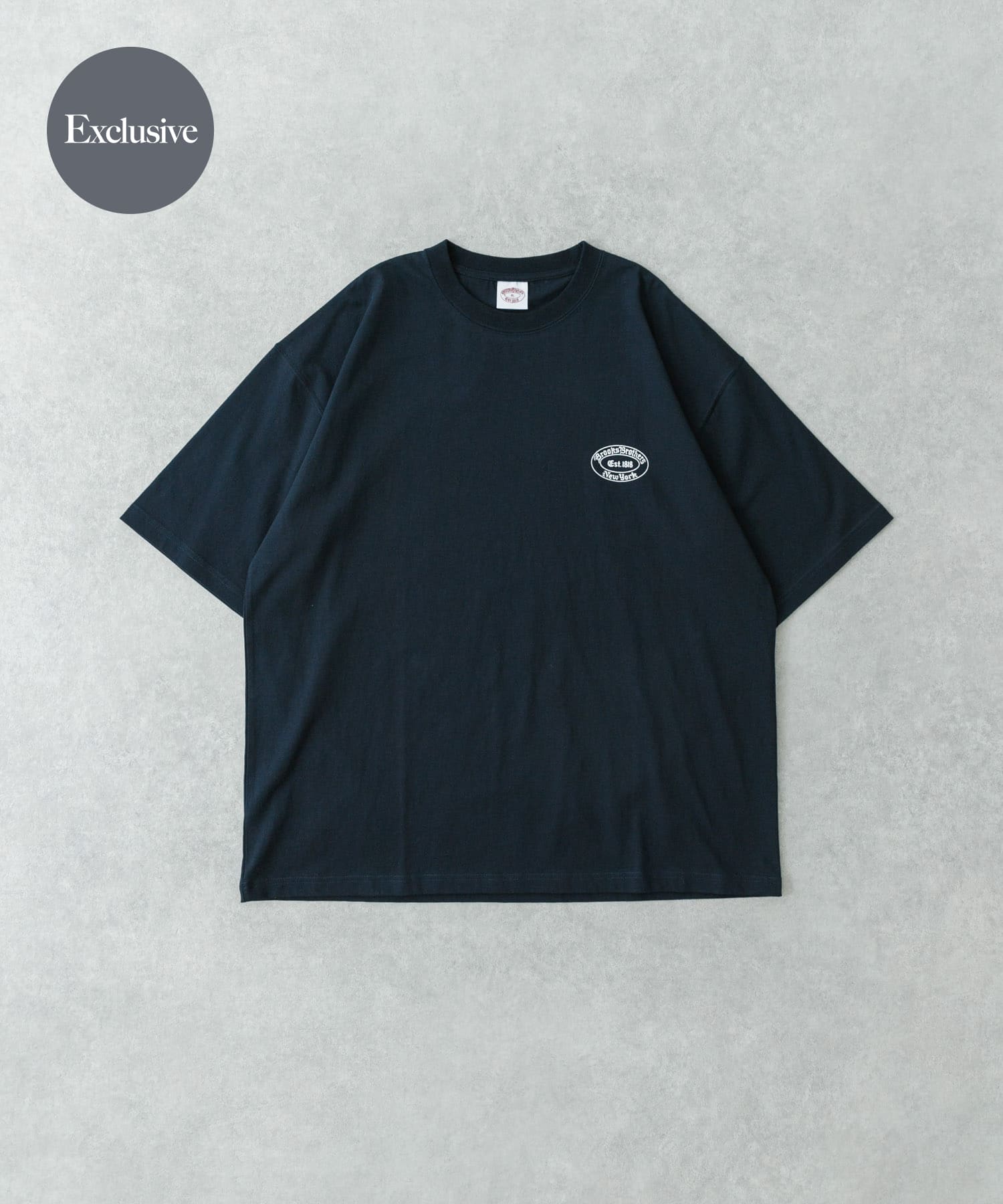 『別注』BROOKS BROTHERS×UR　OVAL LOGO S/S T-SHIRTS