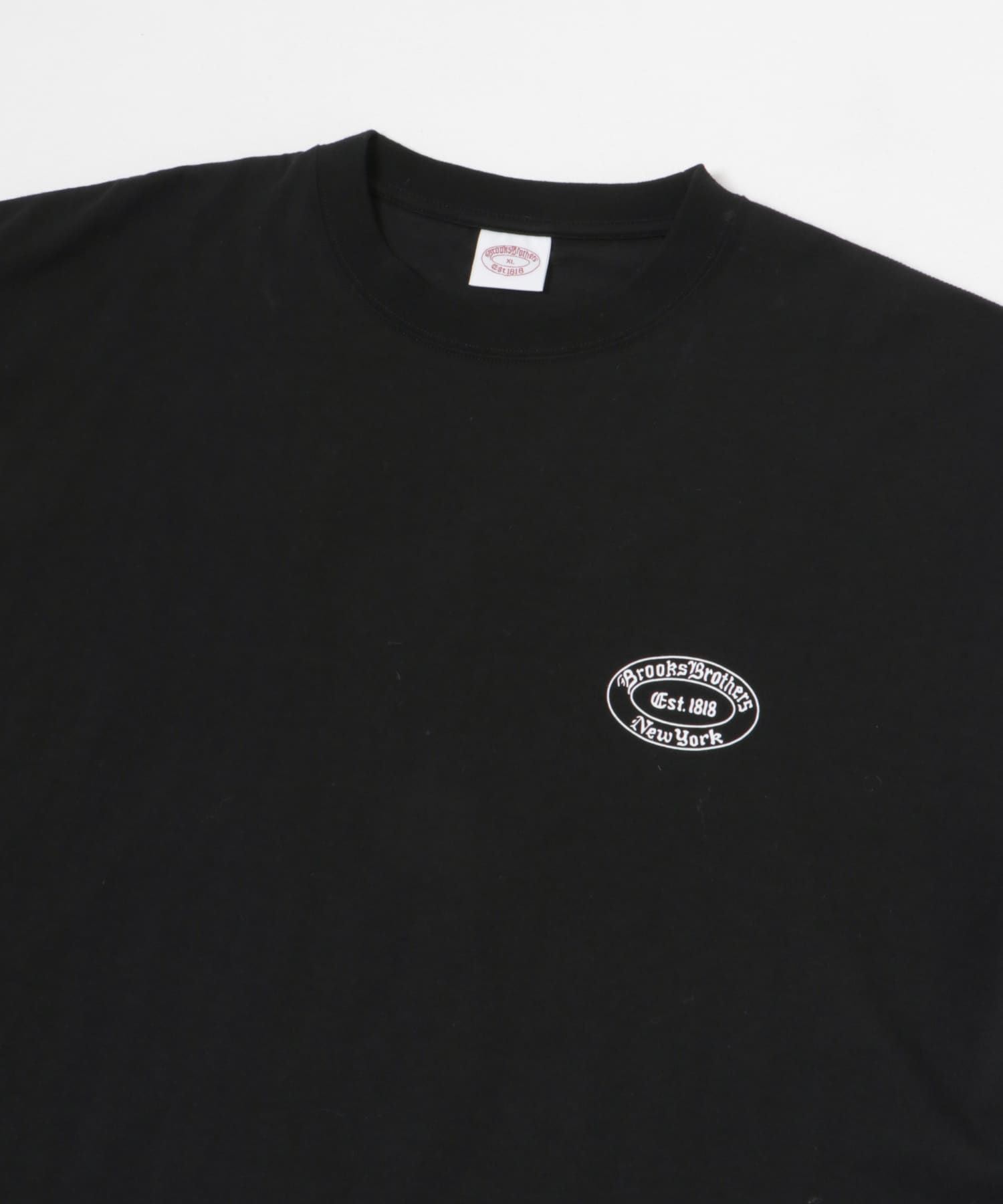 『別注』BROOKS BROTHERS×UR　OVAL LOGO S/S T-SHIRTS BLACK M