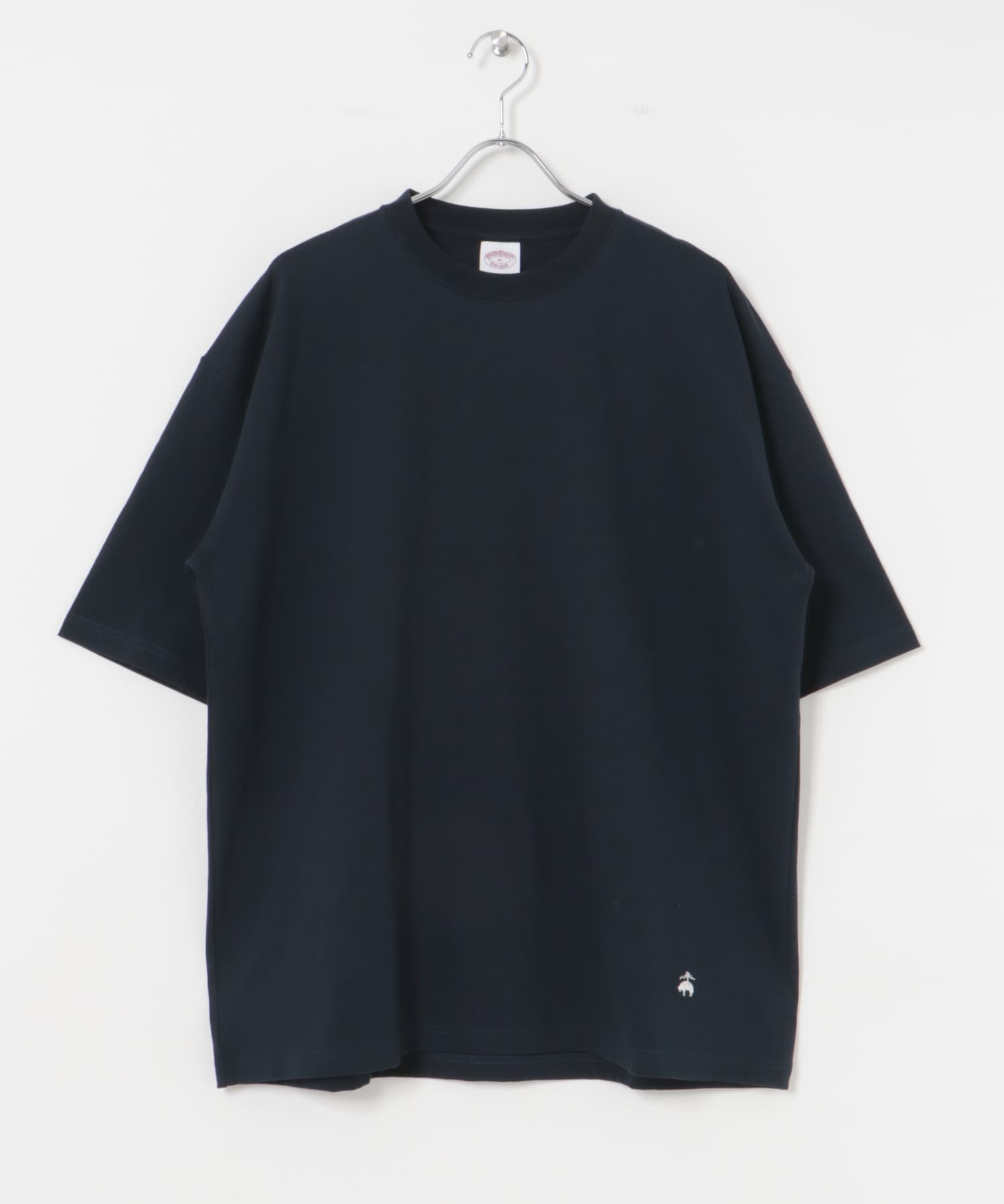 『別注』BROOKS BROTHERS×UR　GF LOGO S/S T-SHIRTS NAVY M