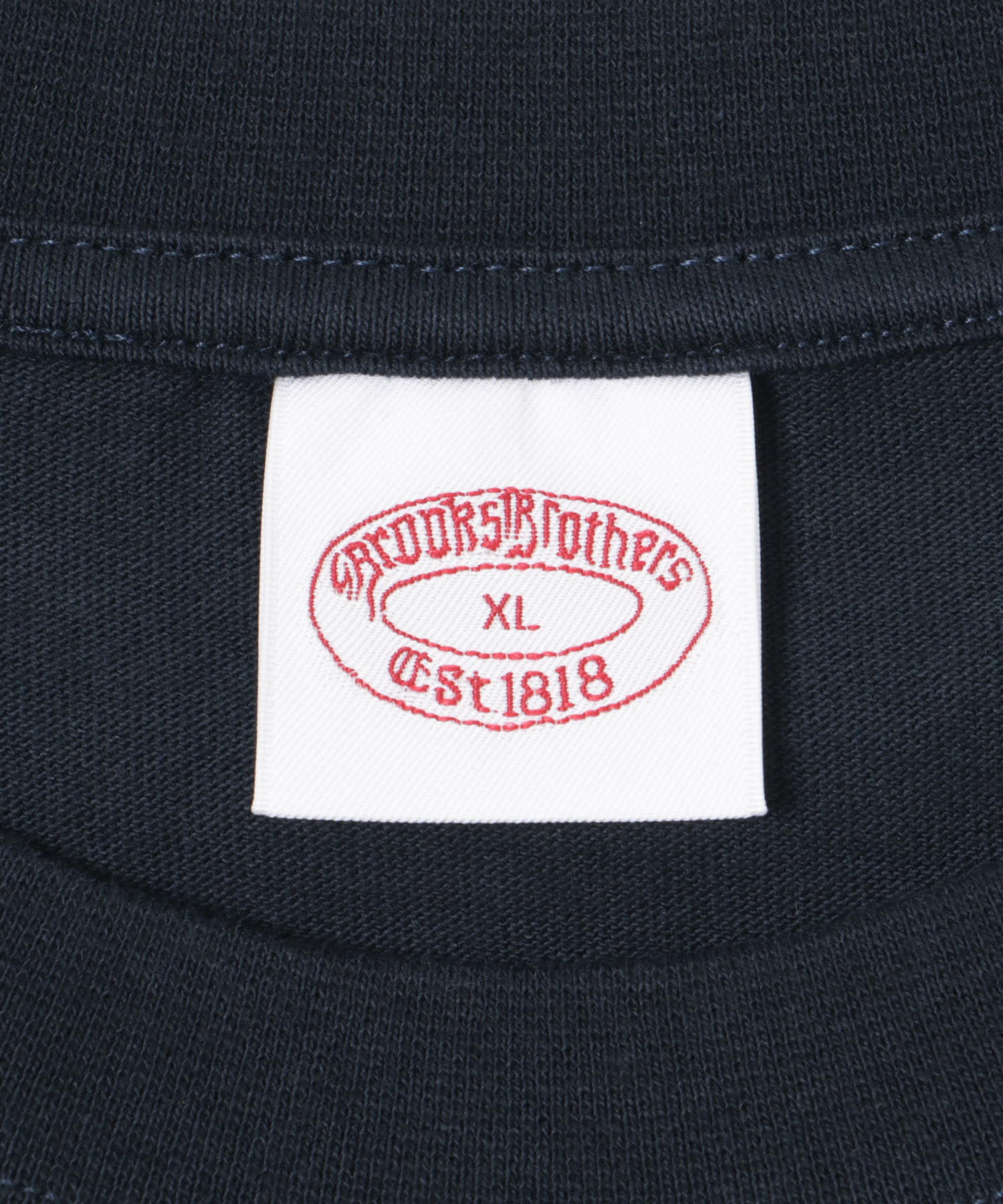 『別注』BROOKS BROTHERS×UR　GF LOGO S/S T-SHIRTS NAVY M