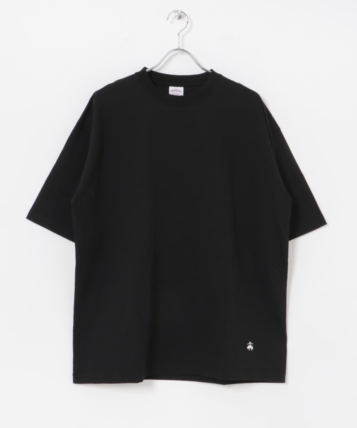 『別注』BROOKS BROTHERS×UR　GF LOGO S/S T-SHIRTS BLACK M
