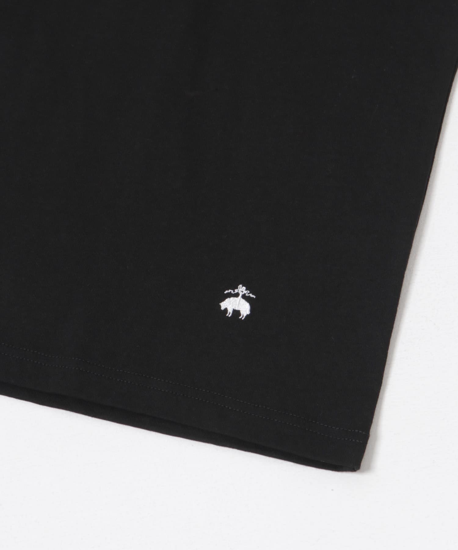 『別注』BROOKS BROTHERS×UR　GF LOGO S/S T-SHIRTS BLACK M