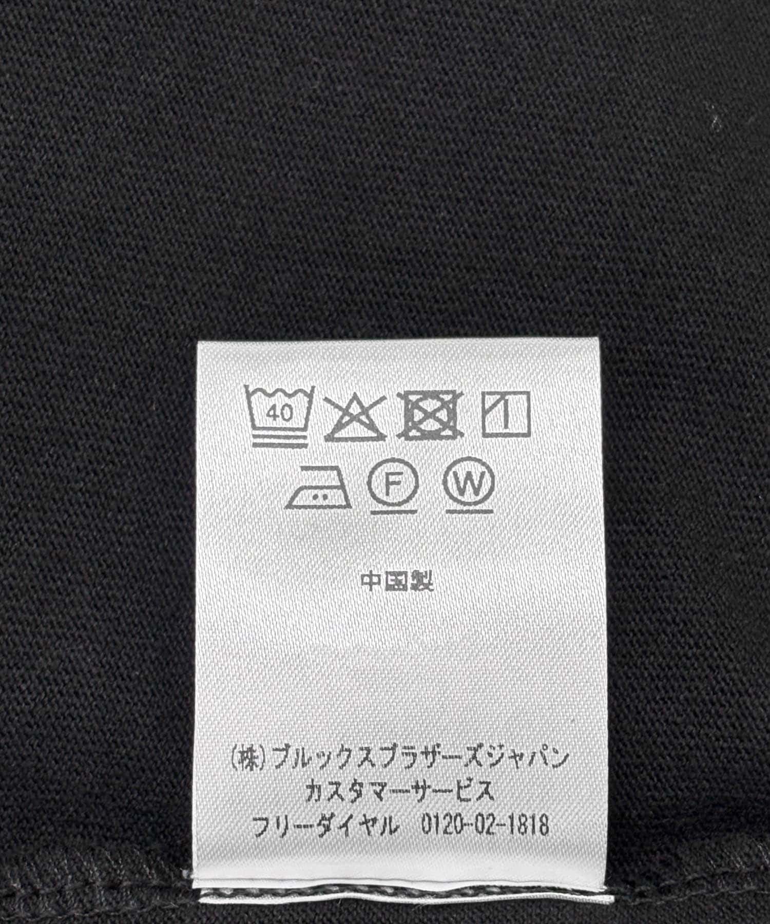 『別注』BROOKS BROTHERS×UR　GF LOGO S/S T-SHIRTS BLACK M
