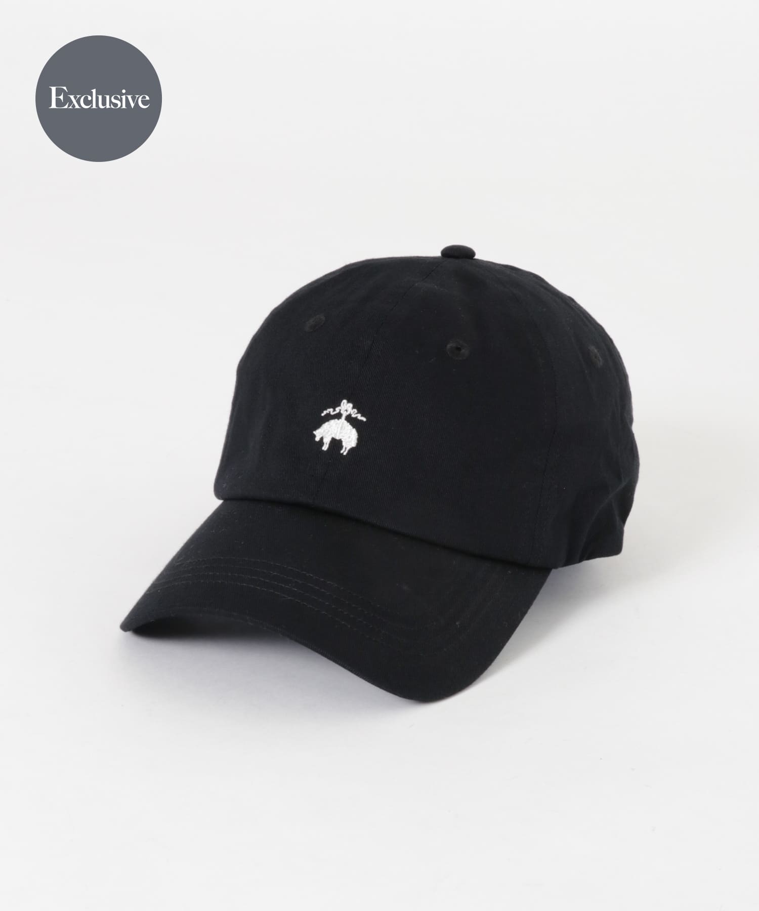 『別注』BROOKS BROTHERS×UR　GF COTTON TWILL CAP BLACK one
