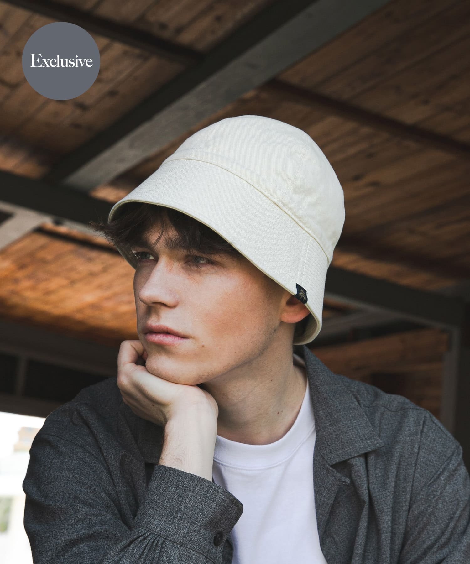 『別注』BROOKS BROTHERS×UR　CT TWILL SAILOR HAT