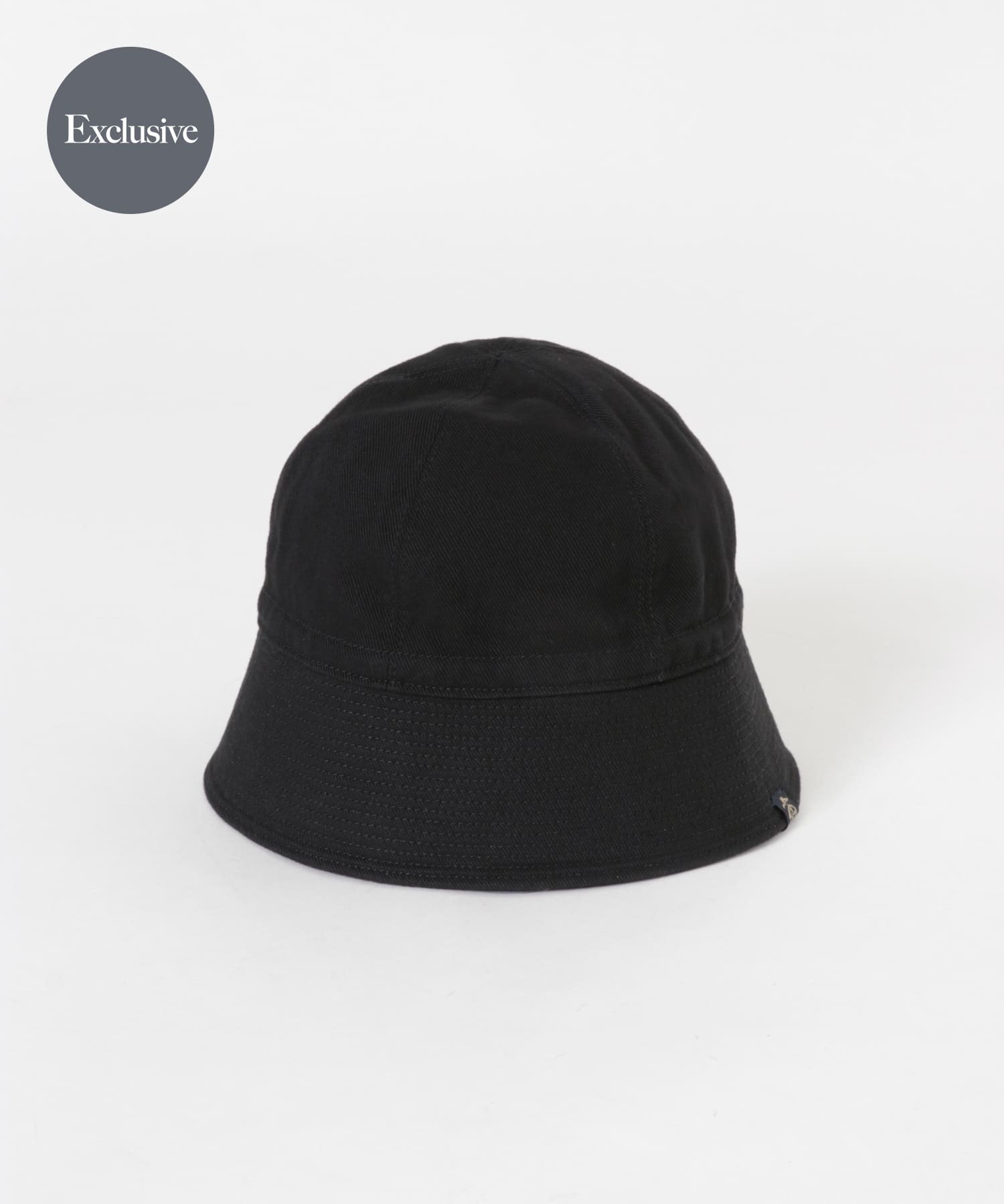 『別注』BROOKS BROTHERS×UR　CT TWILL SAILOR HAT BLACK FREE