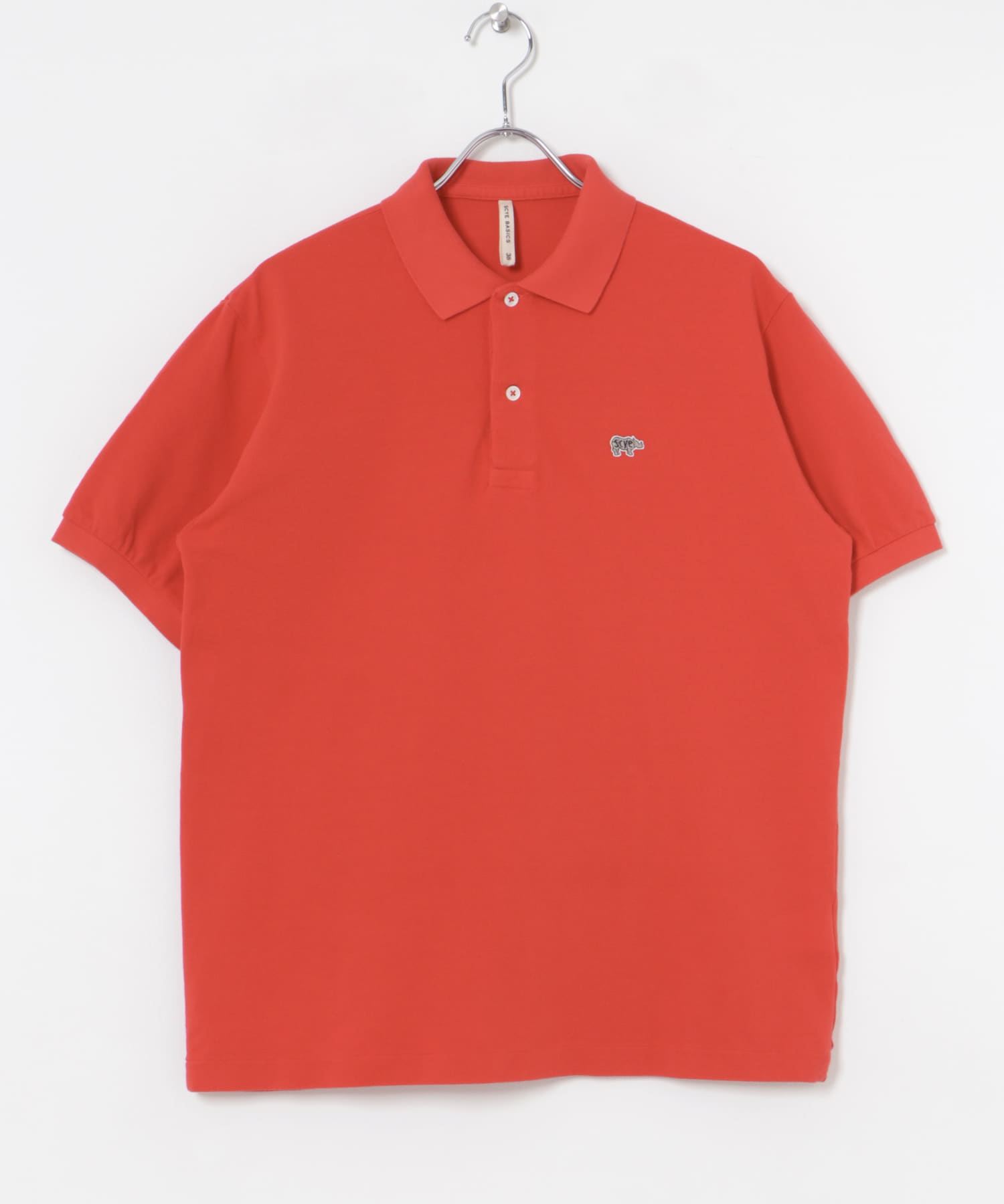 Scye　Cotton Pique Polo Shirts レッド 38