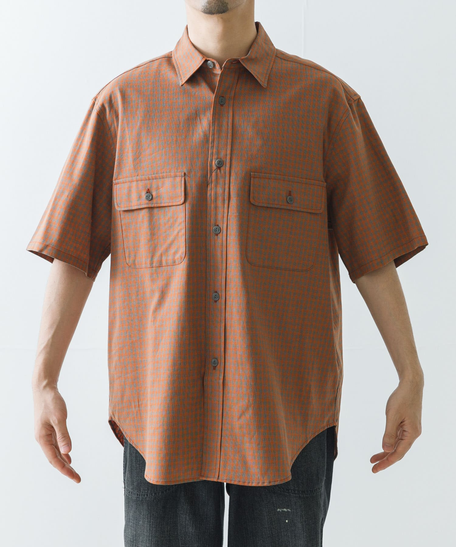 SEVEN BY SEVEN WORK SHIRT SHORT-SLEEVE(M 150 ORG): トップス｜URBAN