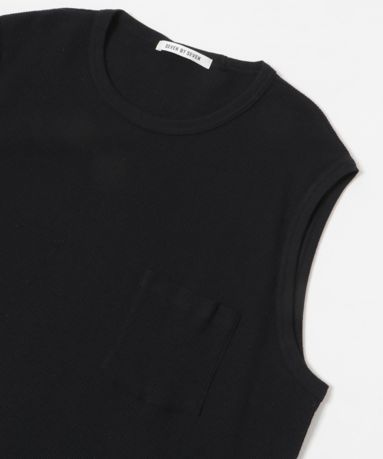 SEVEN BY SEVEN Wrap Around SleevelessTee(M 010 BLK): トップス
