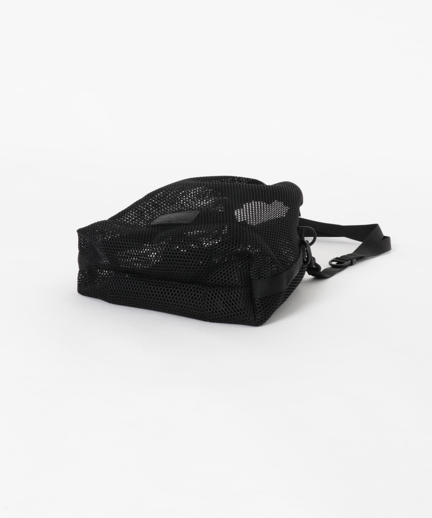 BAICYCLON by bagjack　MESH DRAW STRING BAG S BLACK FREE