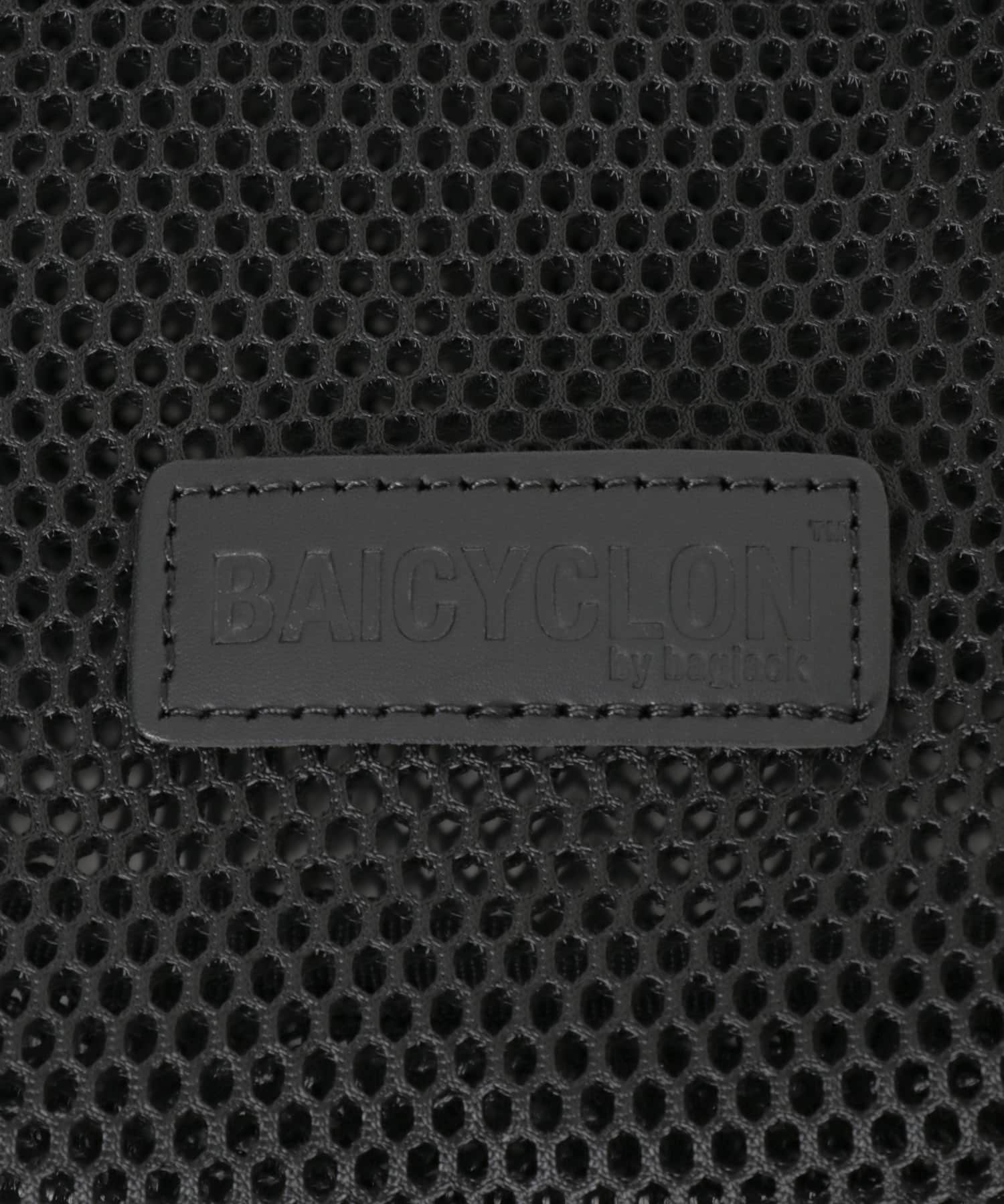 BAICYCLON by bagjack　MESH DRAW STRING BAG S BLACK FREE