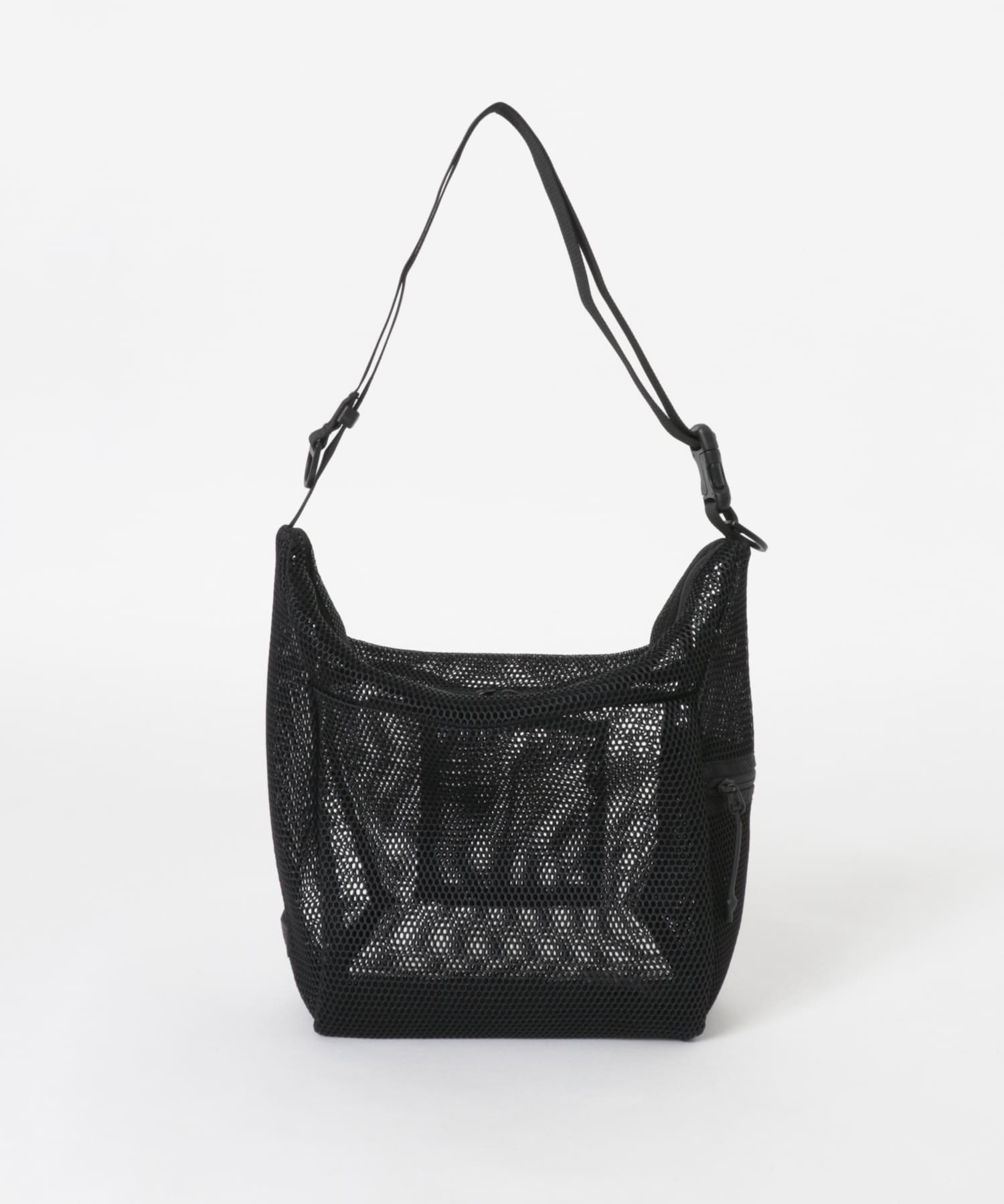 BAICYCLON by bagjack　MESH SHOULDER BAG S BLACK FREE