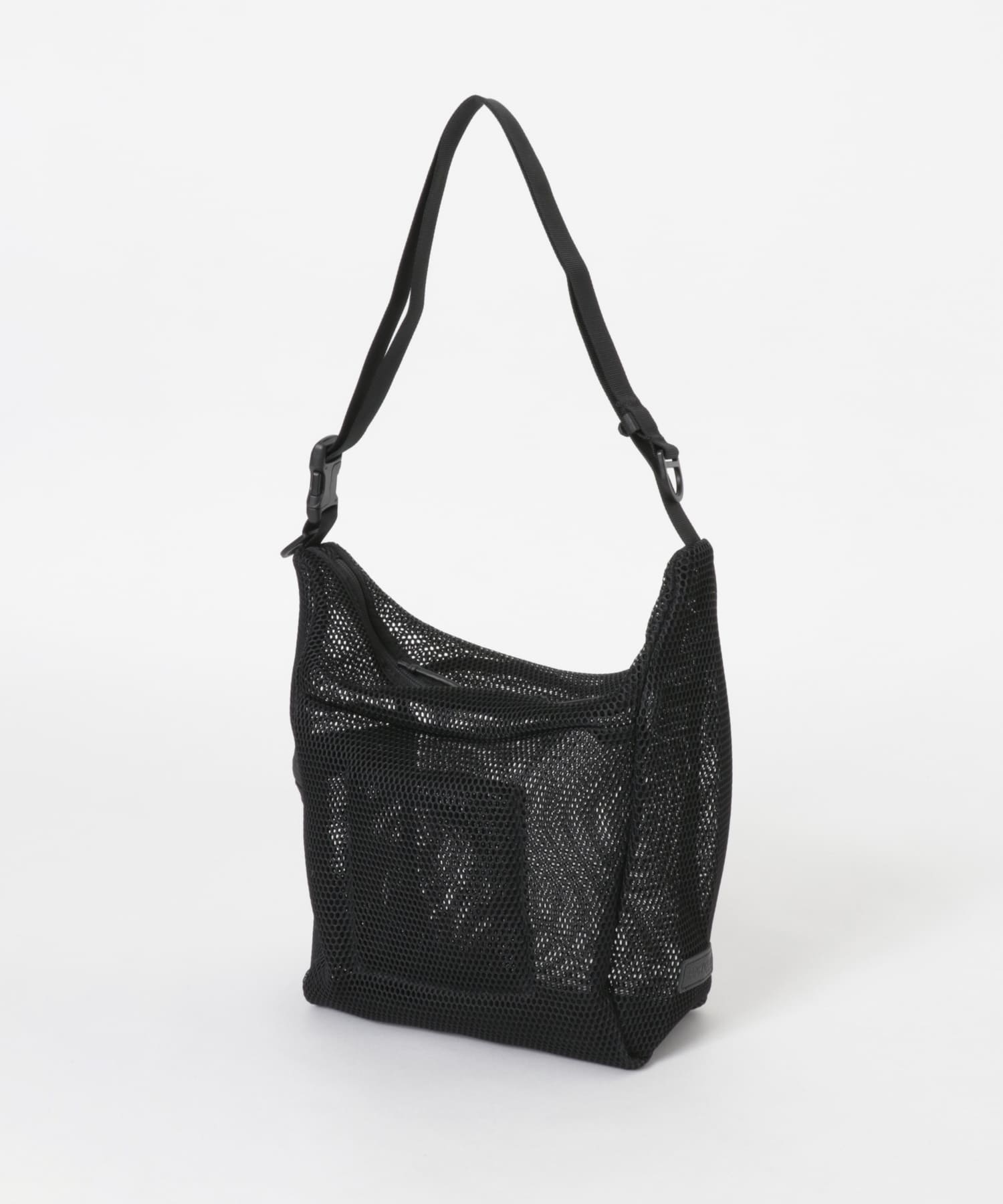 BAICYCLON by bagjack　MESH SHOULDER BAG S BLACK FREE