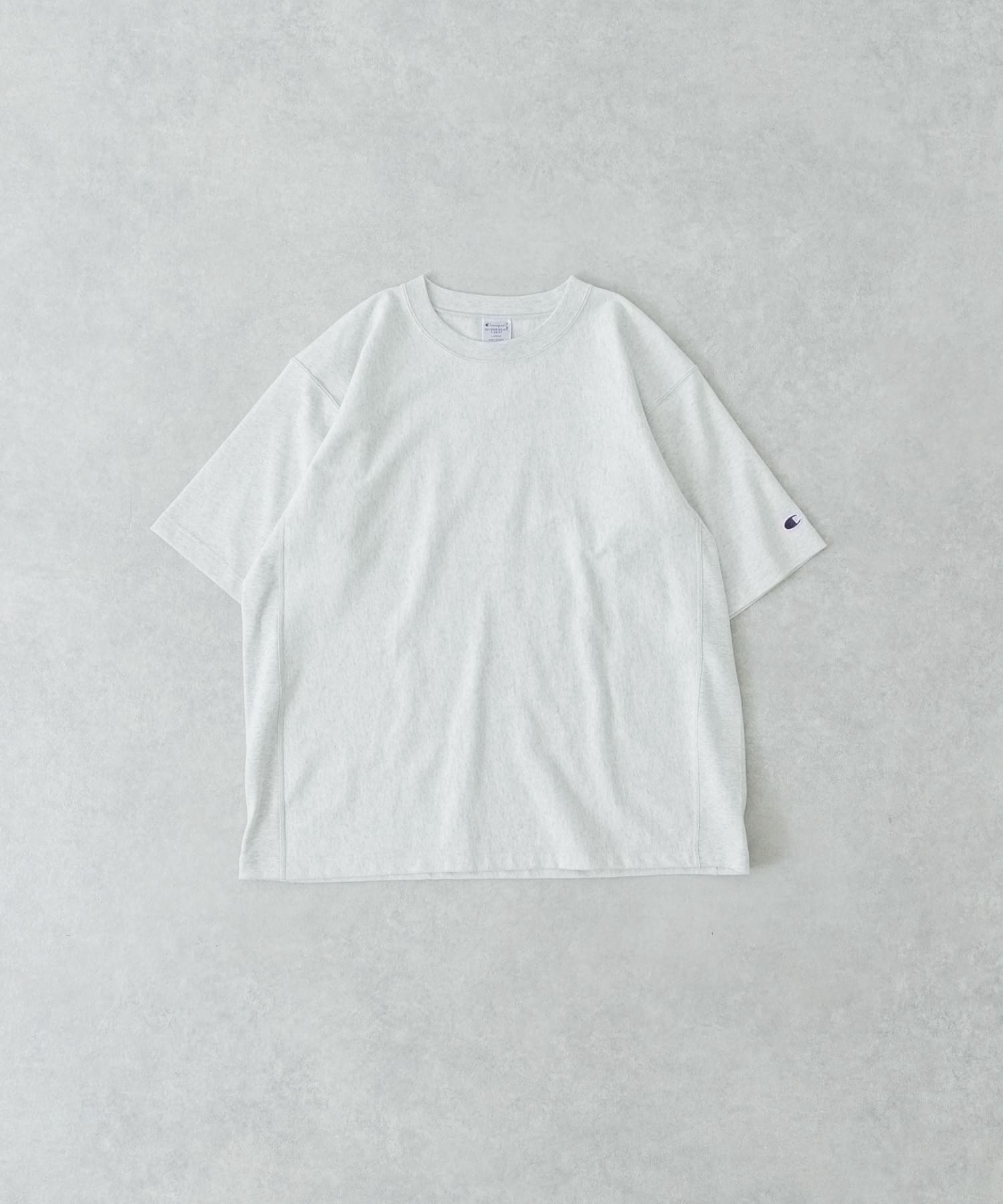 『別注』Champion×UR　USA Fit Short-Sleeve T-shirts OATMEAL L