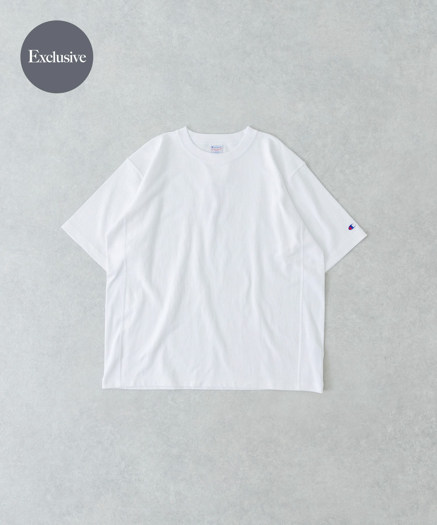 『別注』Champion×UR　USA Fit Short-Sleeve T-shirts WHITE M