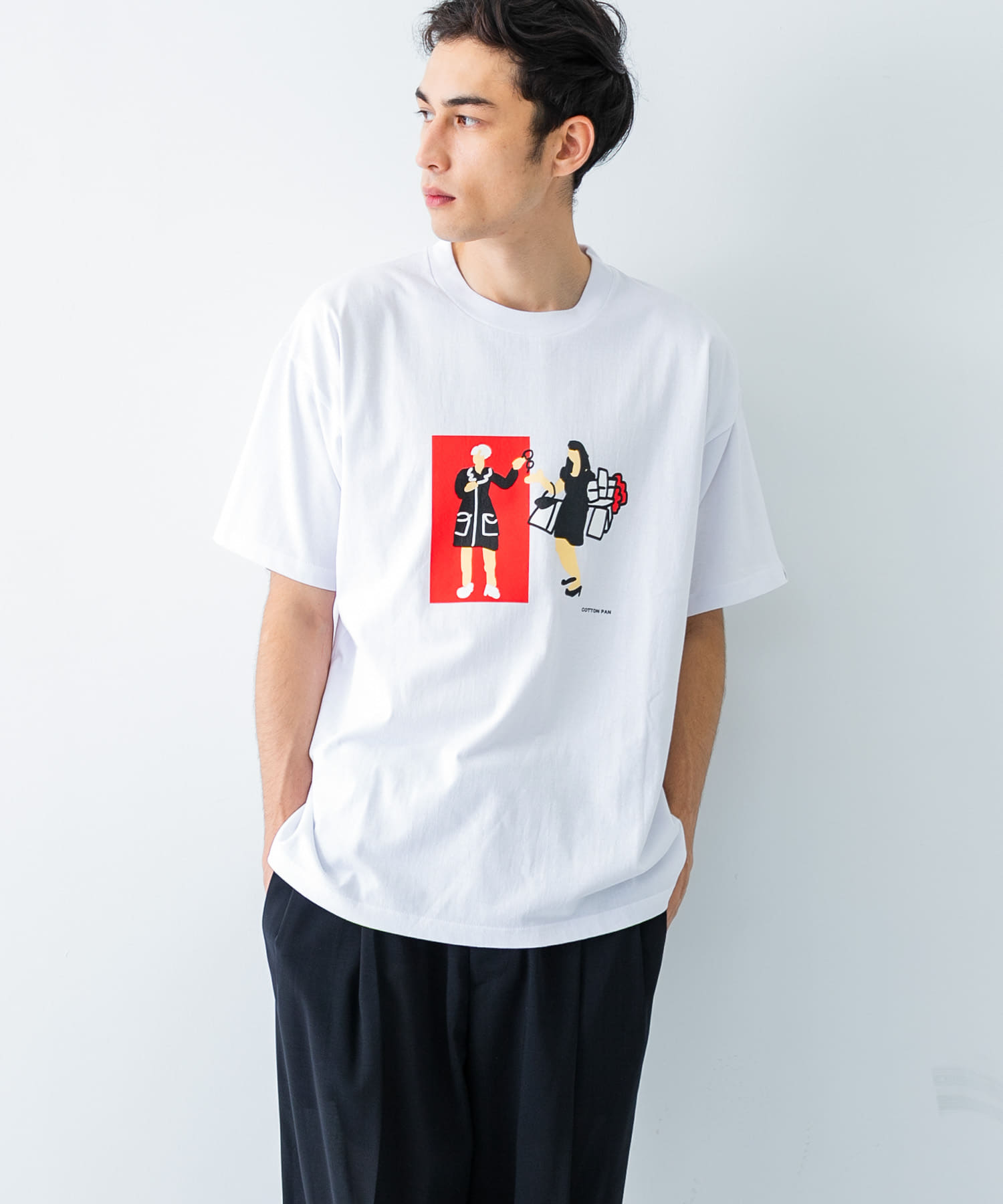 身長：181cm サイズ：L