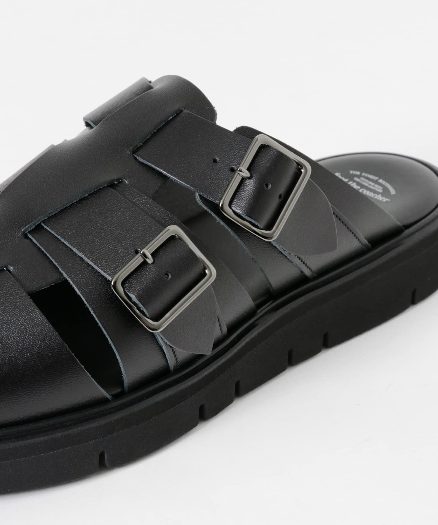 foot the coacher　GURKHA SANDALS BLACK 8