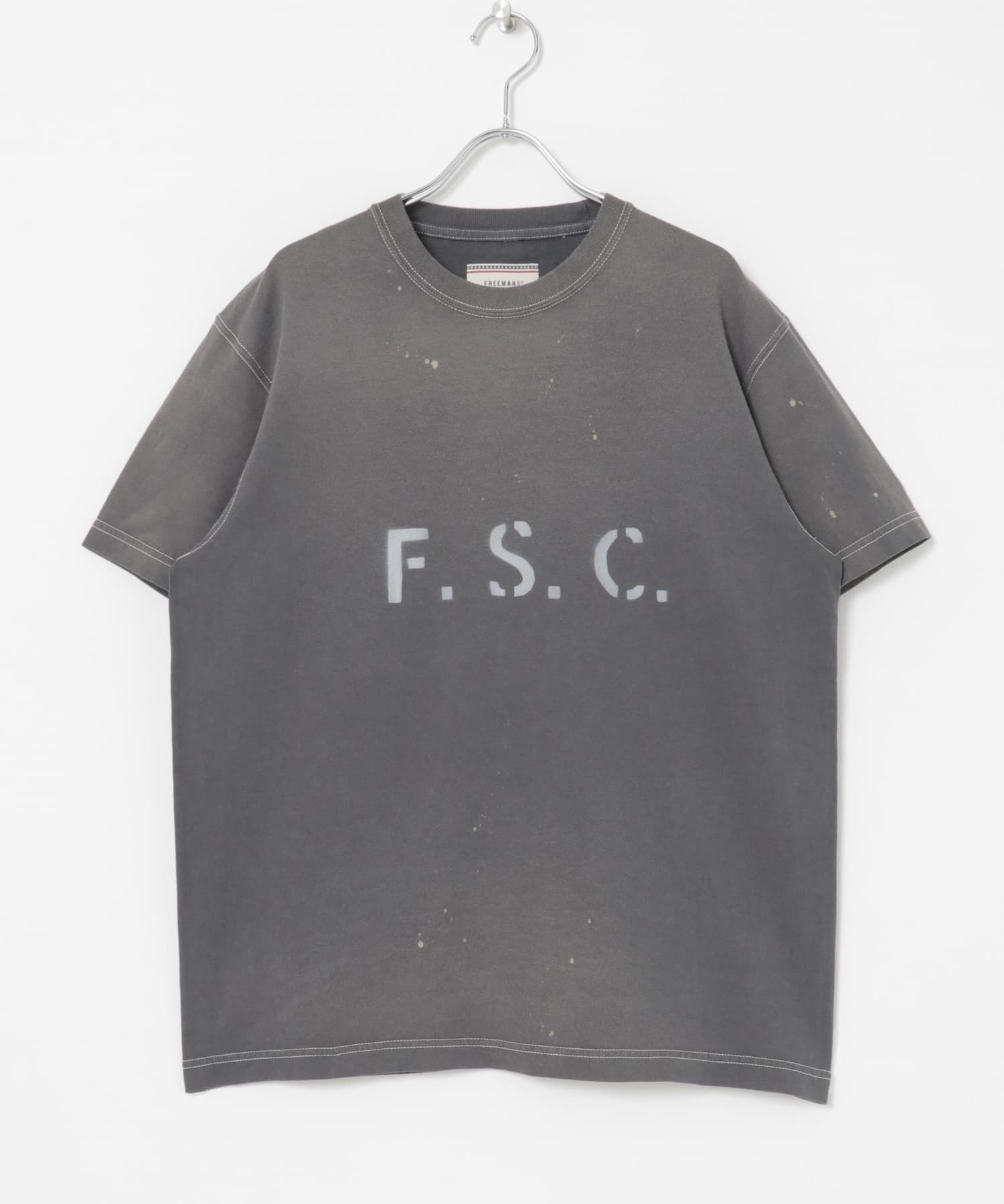 FREEMANS SPORTING CLUB　UPLAND T-SHIRTS チャコールグレー L