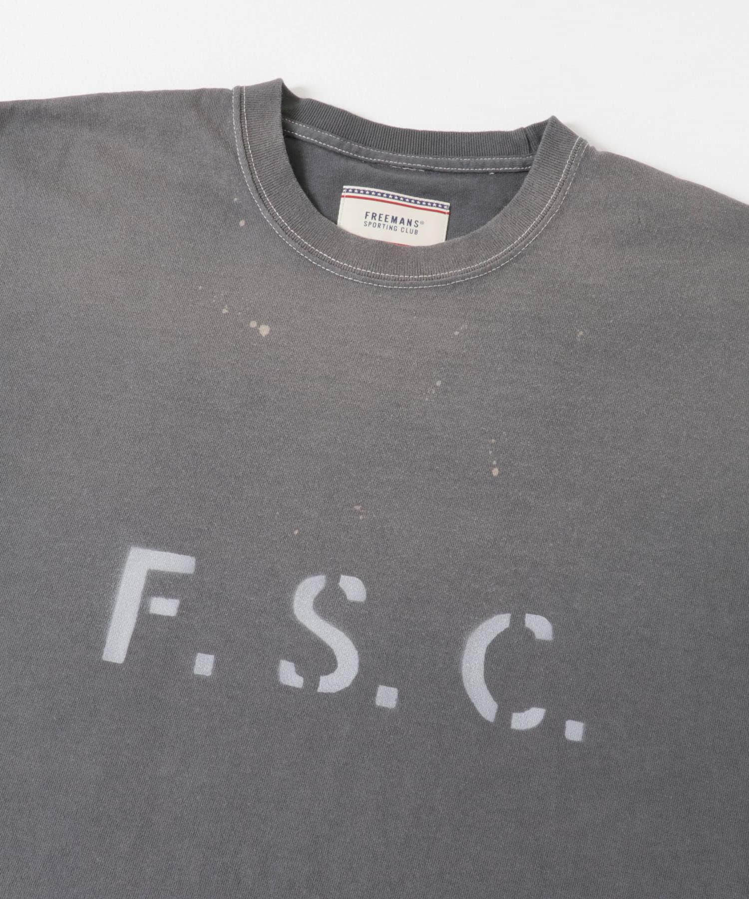 FREEMANS SPORTING CLUB　UPLAND T-SHIRTS チャコールグレー L