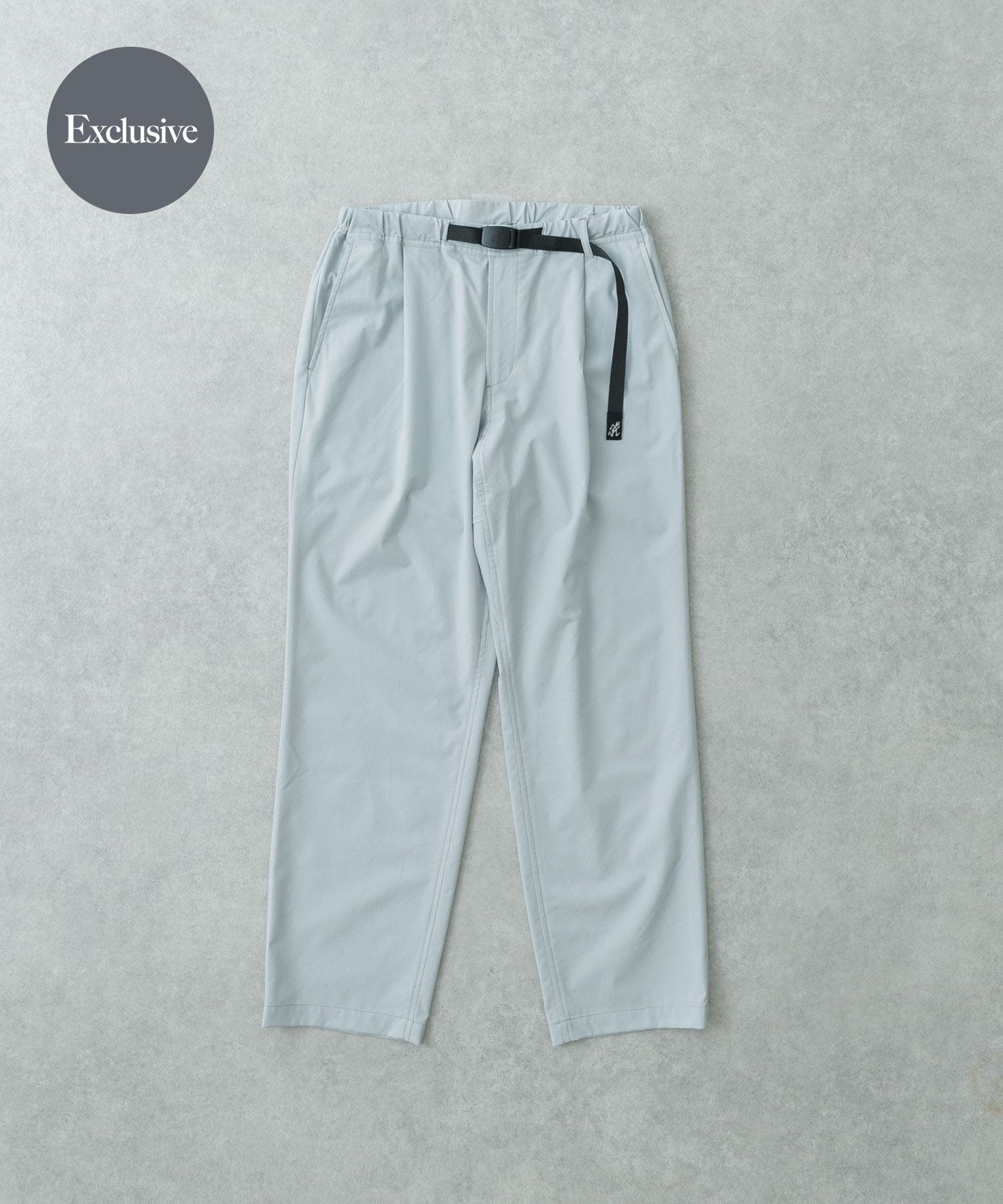 『別注』Gramicci　SOLOTEXストレッチタックパンツ ICE GRAY S