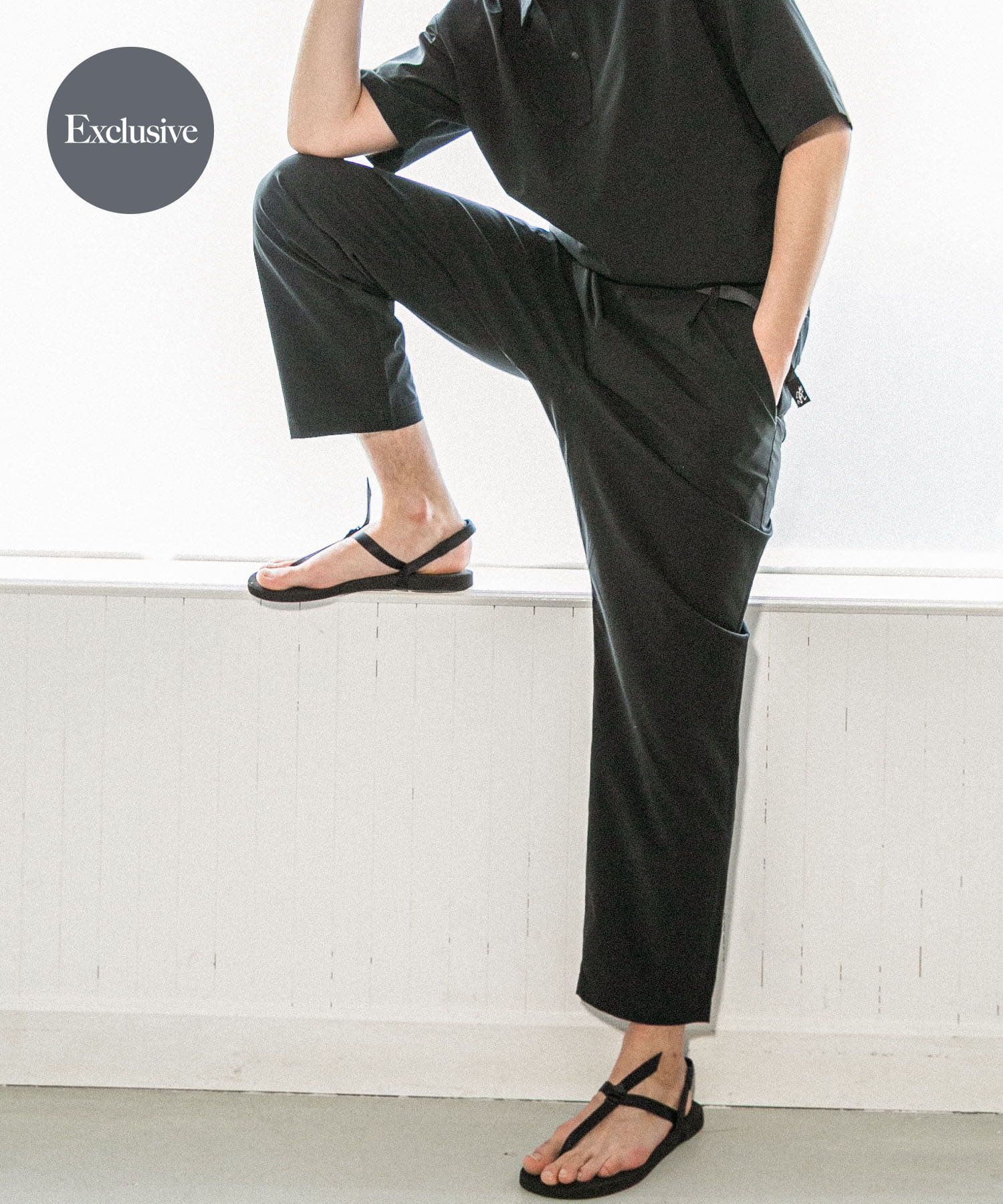 『別注』Gramicci for URBAN RESEARCH　SOLOTEXストレッチタックパンツ