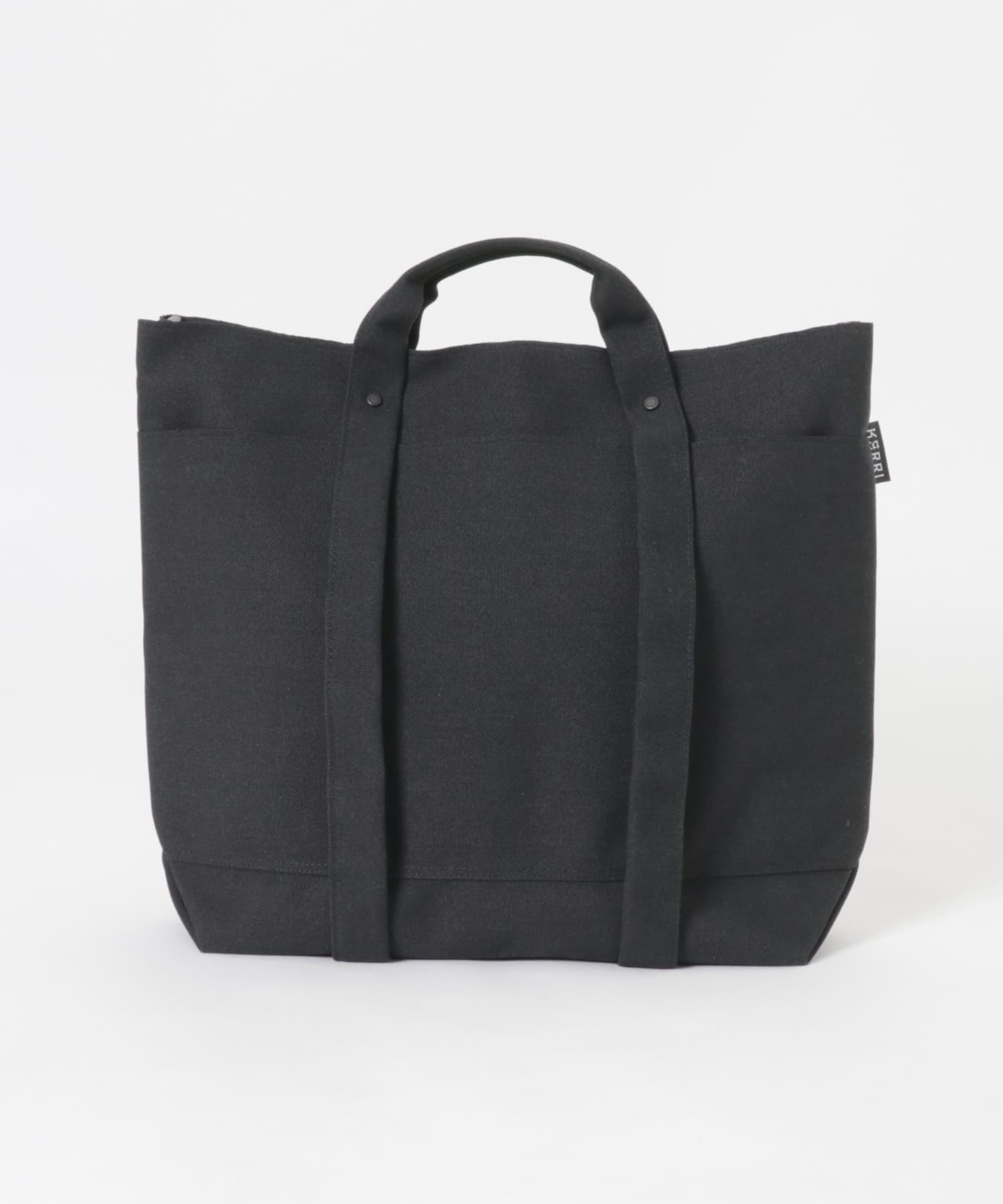 KARRI AMIACALVA　2 way tote L BLACK L