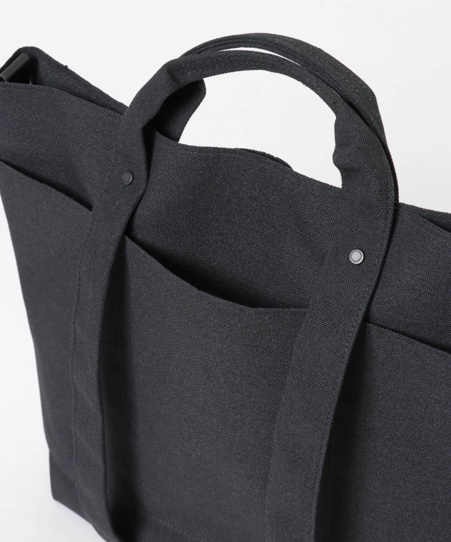 KARRI AMIACALVA　2 way tote L BLACK L