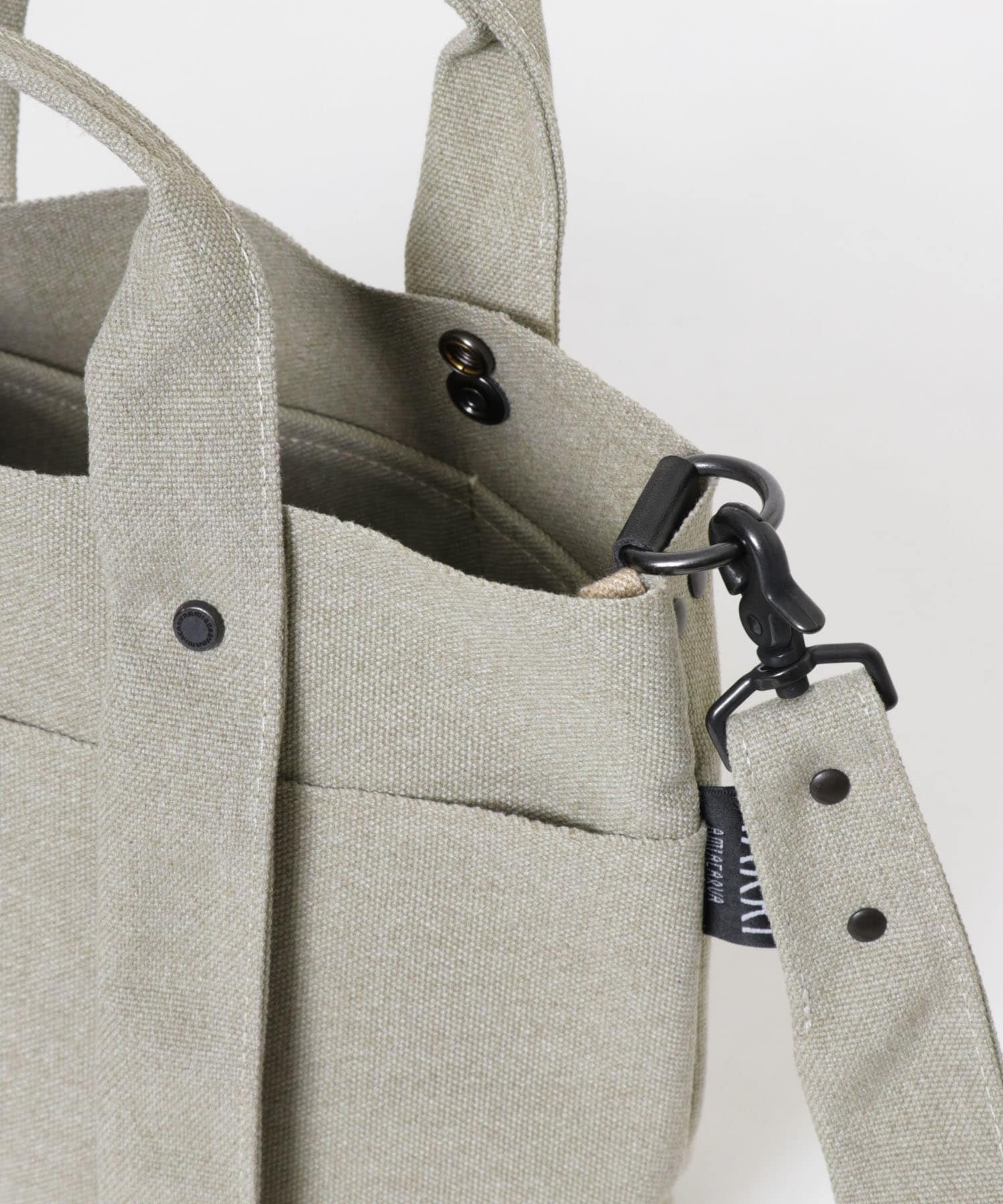 KARRI AMIACALVA　2way tote S GRAY S
