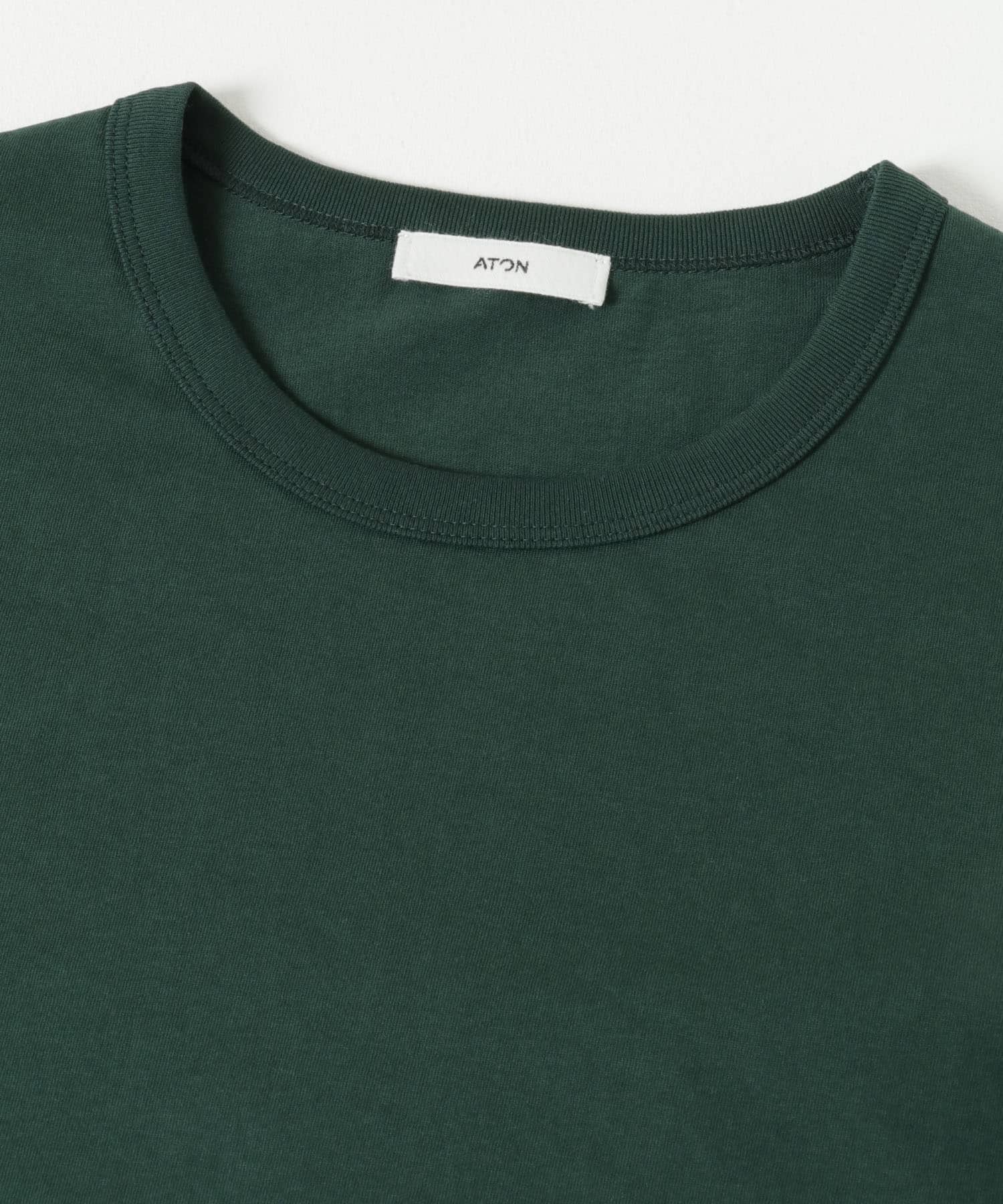 ATON　DRY COTTON STANDARD T-SHIRTS GREEN 4