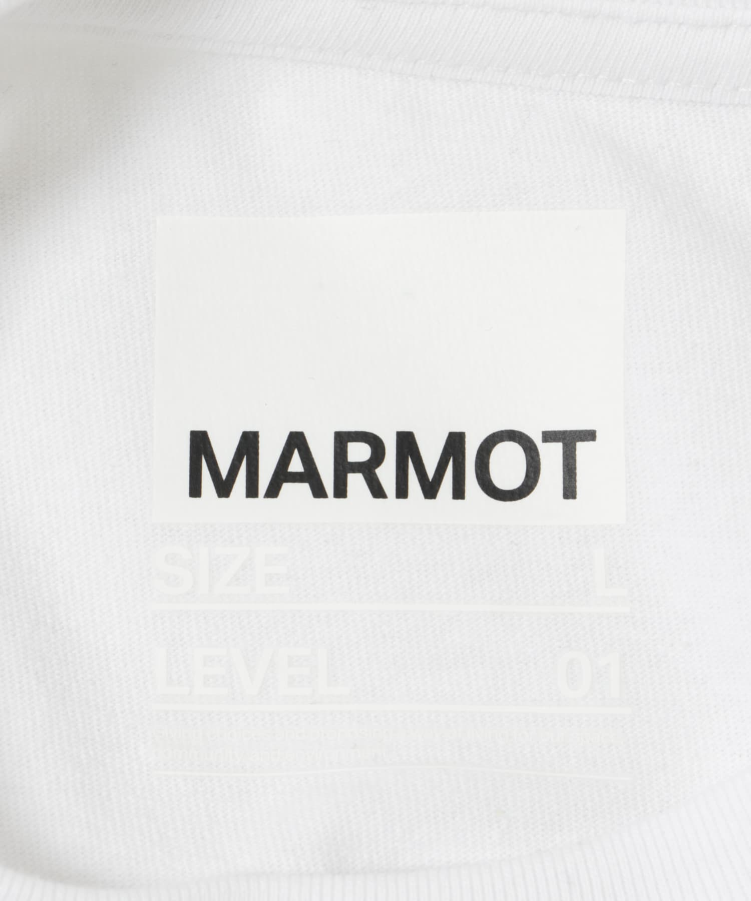 MARMOT CAPITAL　SATELLITE SS WHITE L