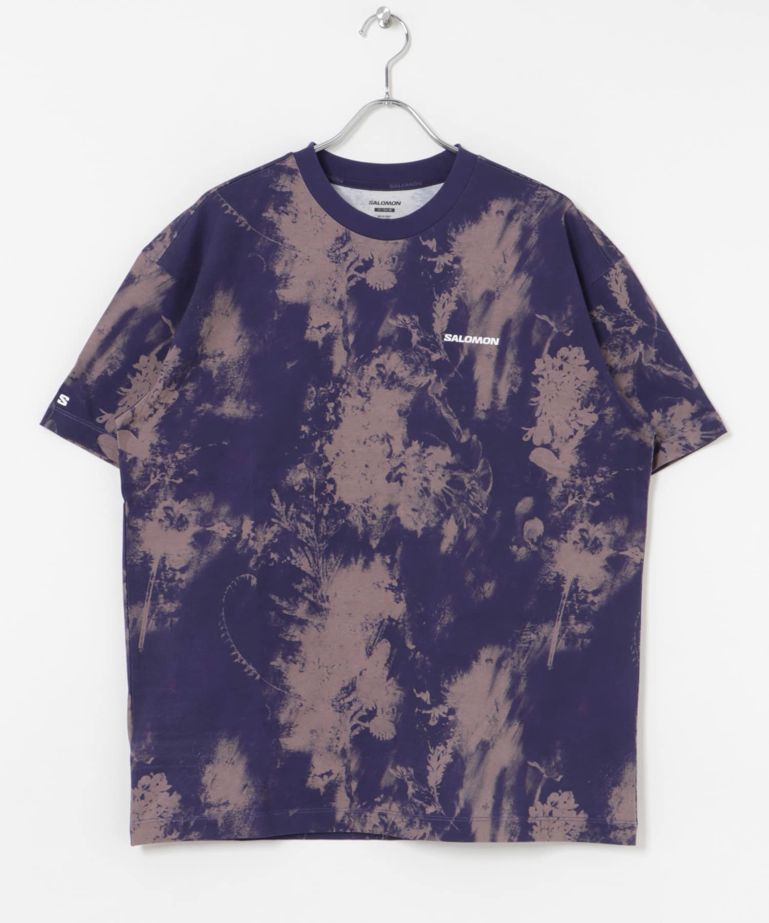 SALOMON　CANOPY AO PRINT T-SHIRTS M A.AURA S