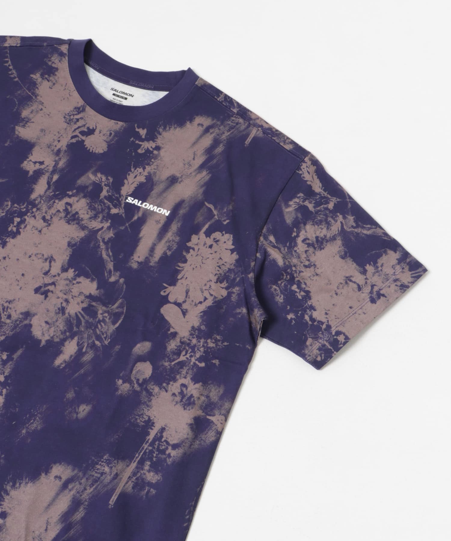 SALOMON　CANOPY AO PRINT T-SHIRTS M A.AURA S