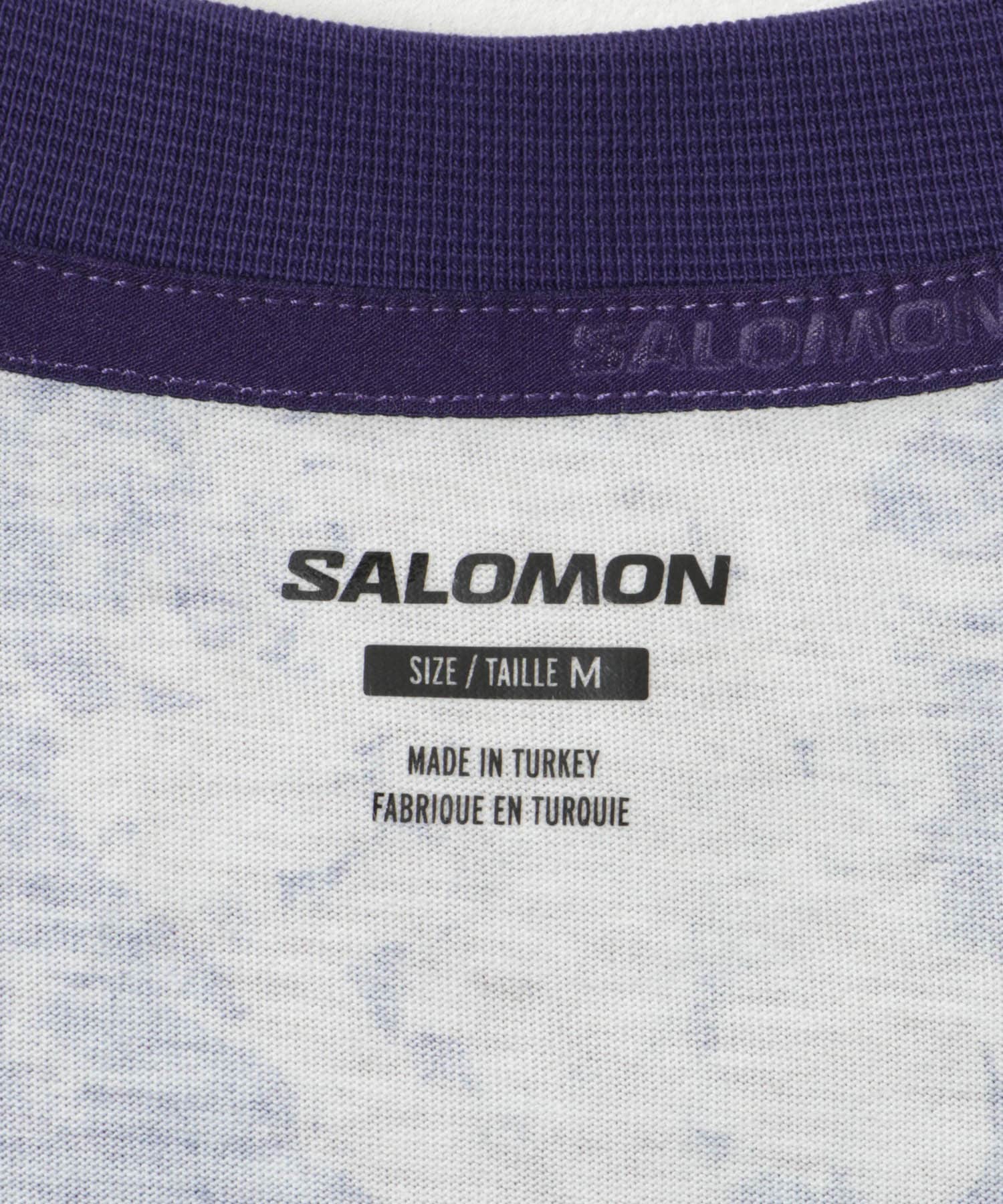 SALOMON　CANOPY AO PRINT T-SHIRTS M A.AURA S