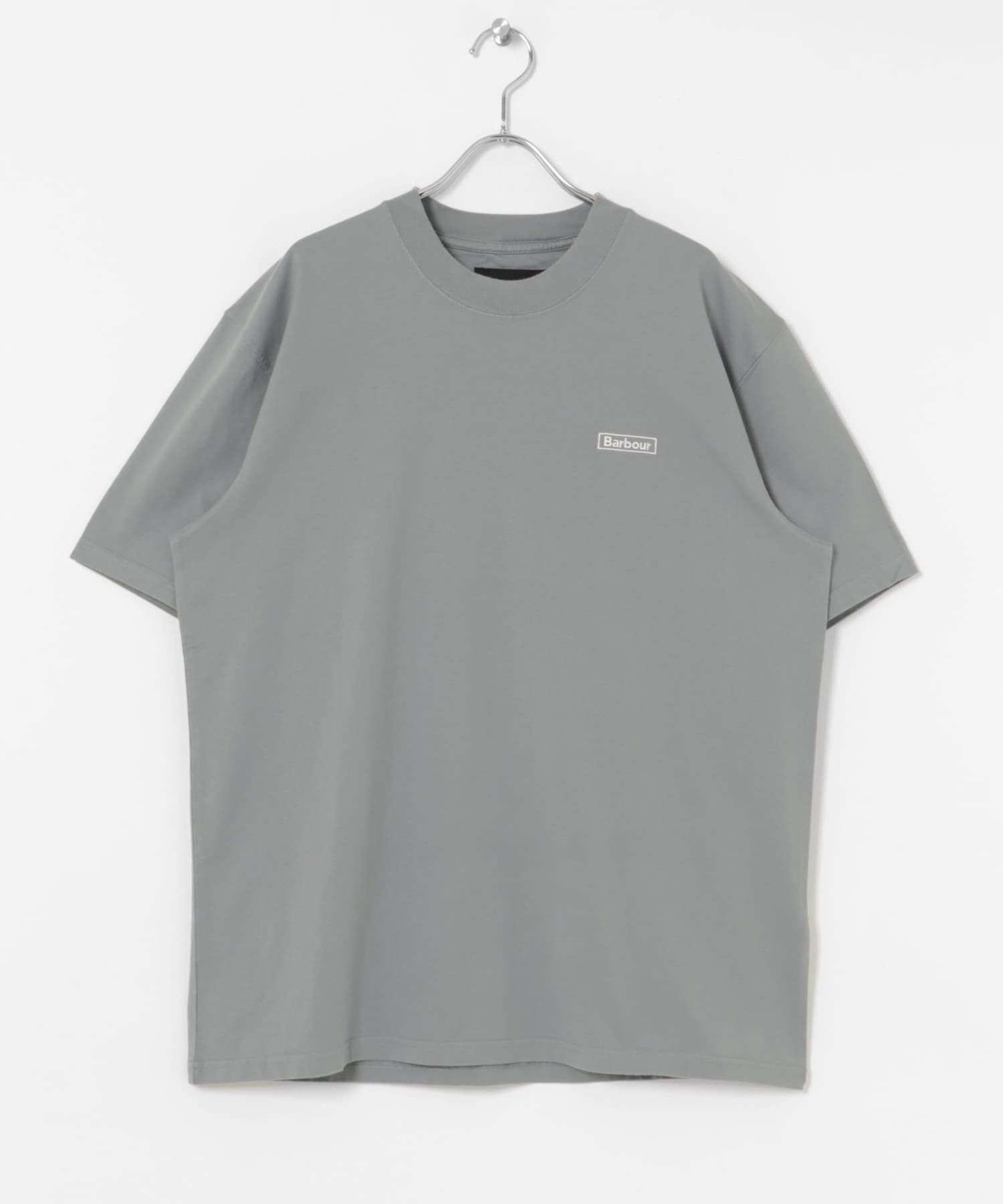 Barbour　walton embroidered os t-shirts w.blue 38