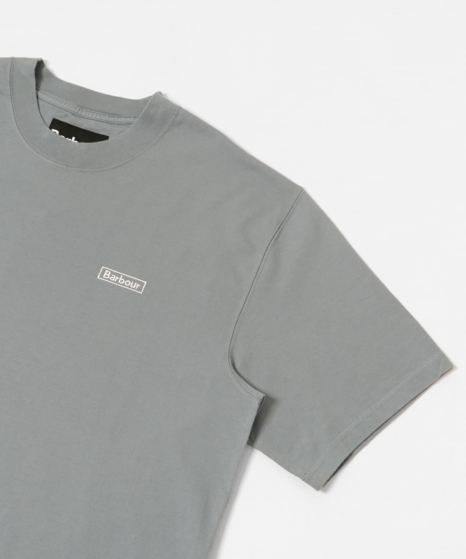 Barbour　walton embroidered os t-shirts w.blue 38