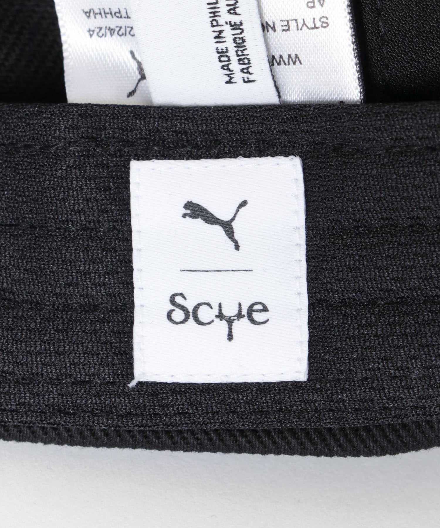 PUMA×SCYE　BB キャップ PUMA BLACK -