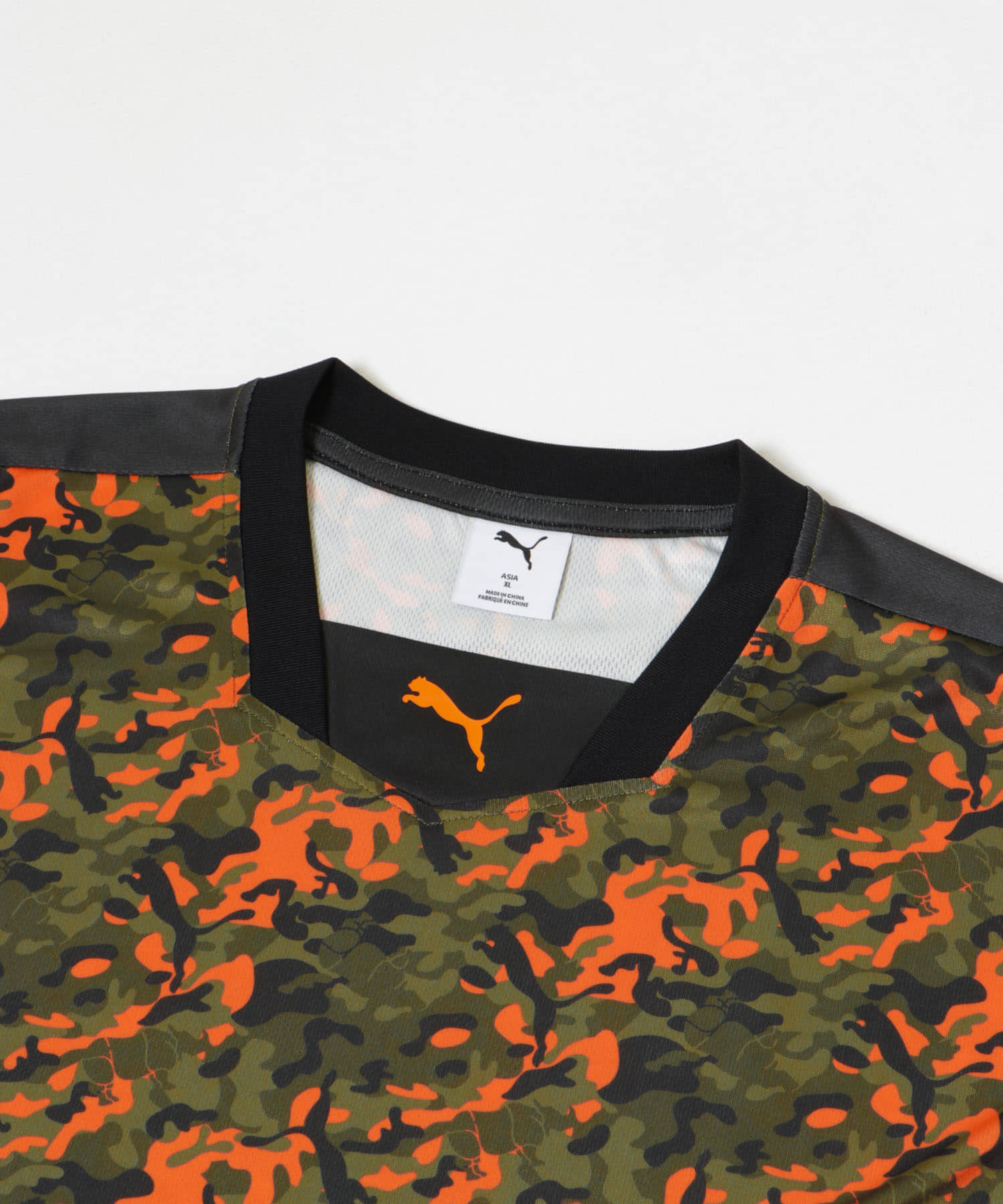PUMA×SCYE　FOOTBALL SHIRTS R.ORANGE M