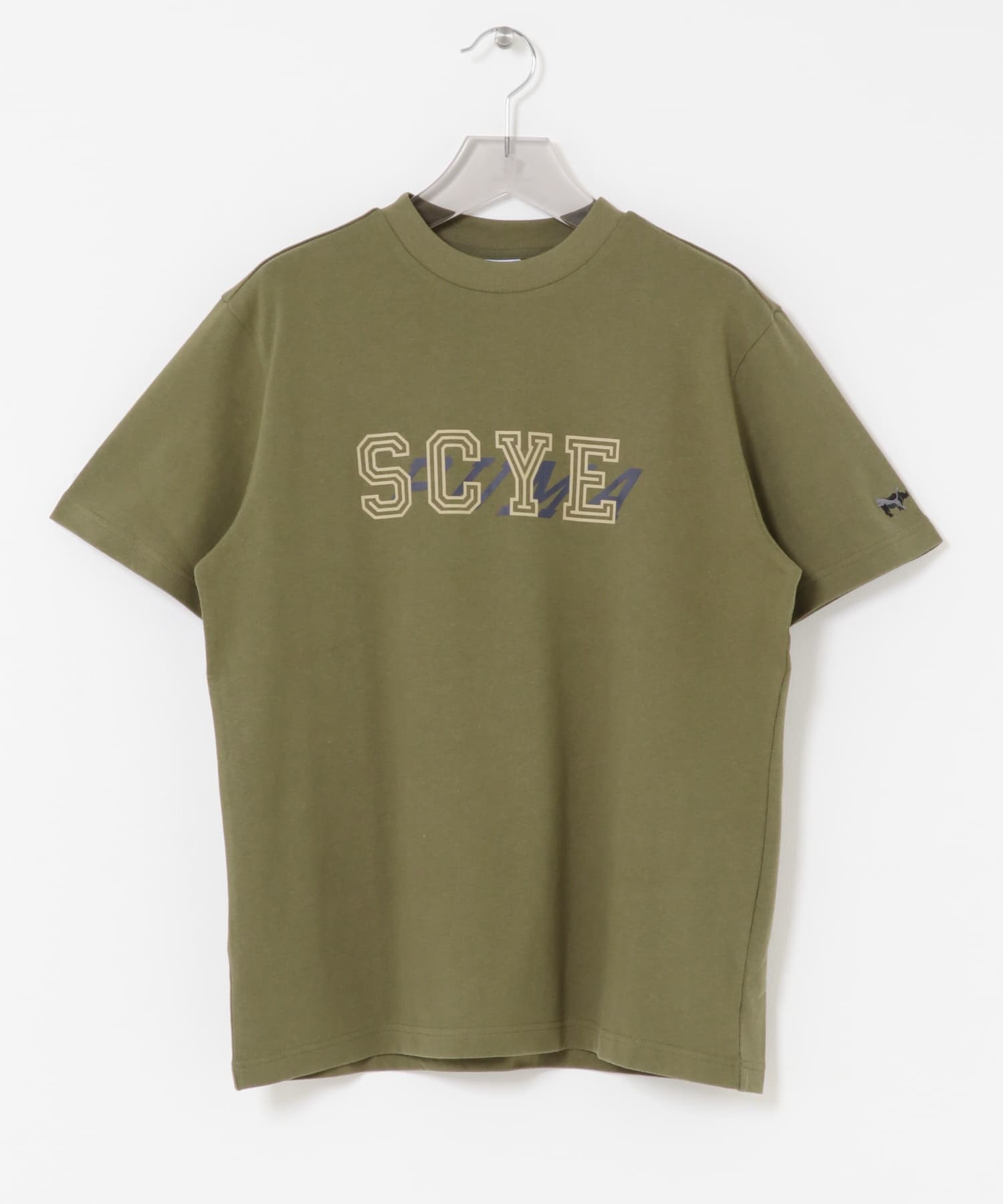 PUMA×SCYE　SHORT-SLEEVE T-SHIRTS PUMA OLIVE M