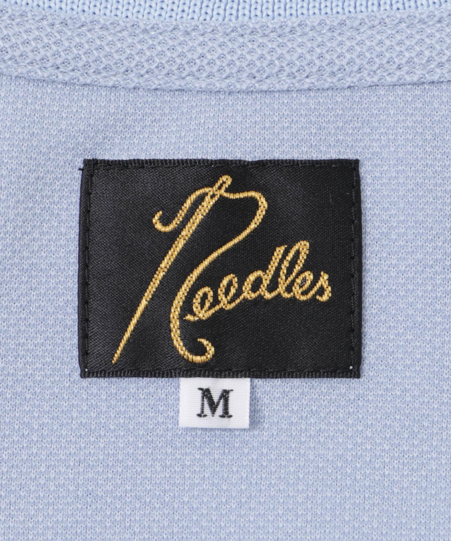 Needles　Short-Sleeve Polo Shirts Sax M