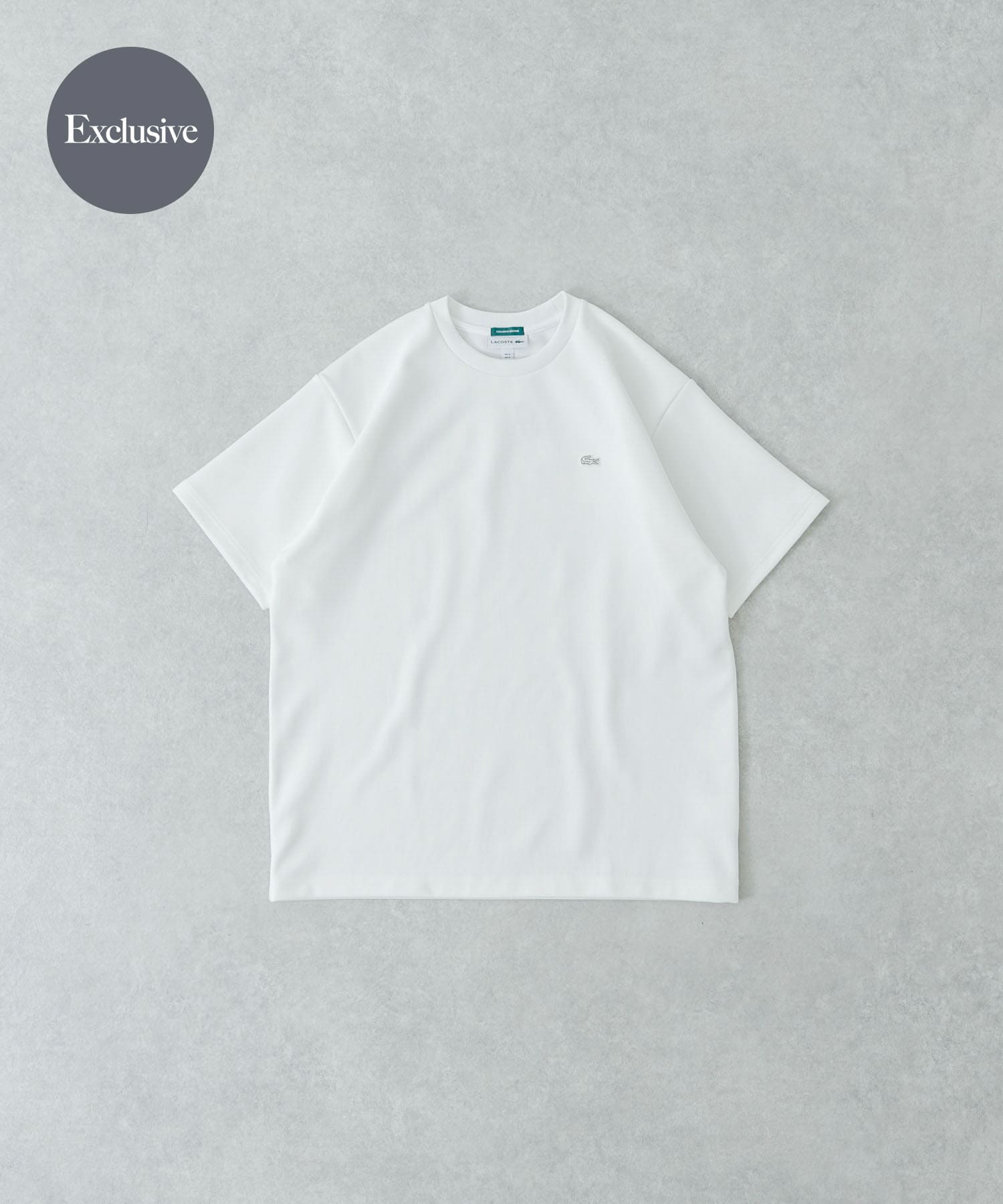 『別注』LACOSTE×UR　Functional Pique T-shirts 70V FARINE 3
