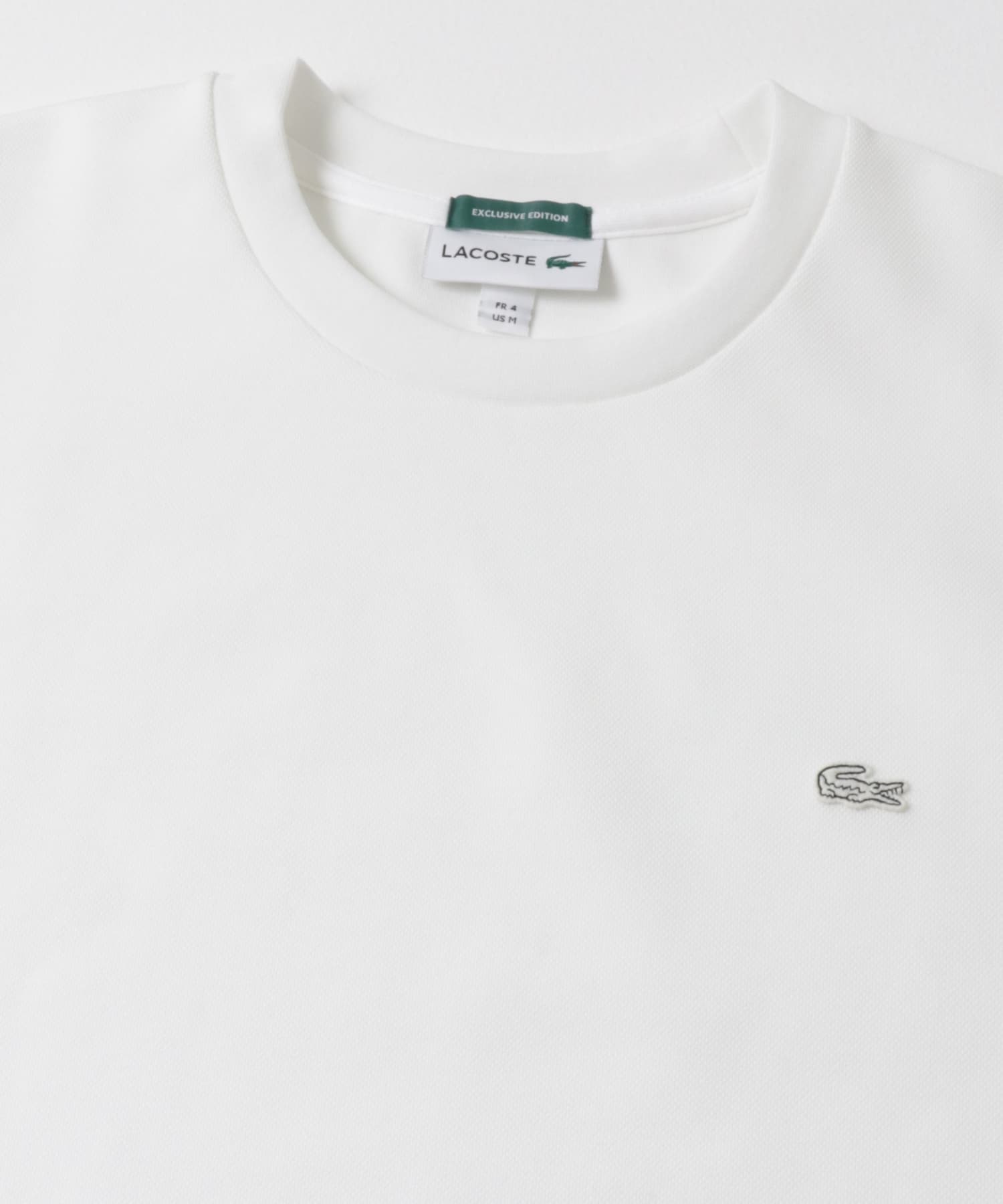 『別注』LACOSTE×UR　Functional Pique T-shirts 70V FARINE 3
