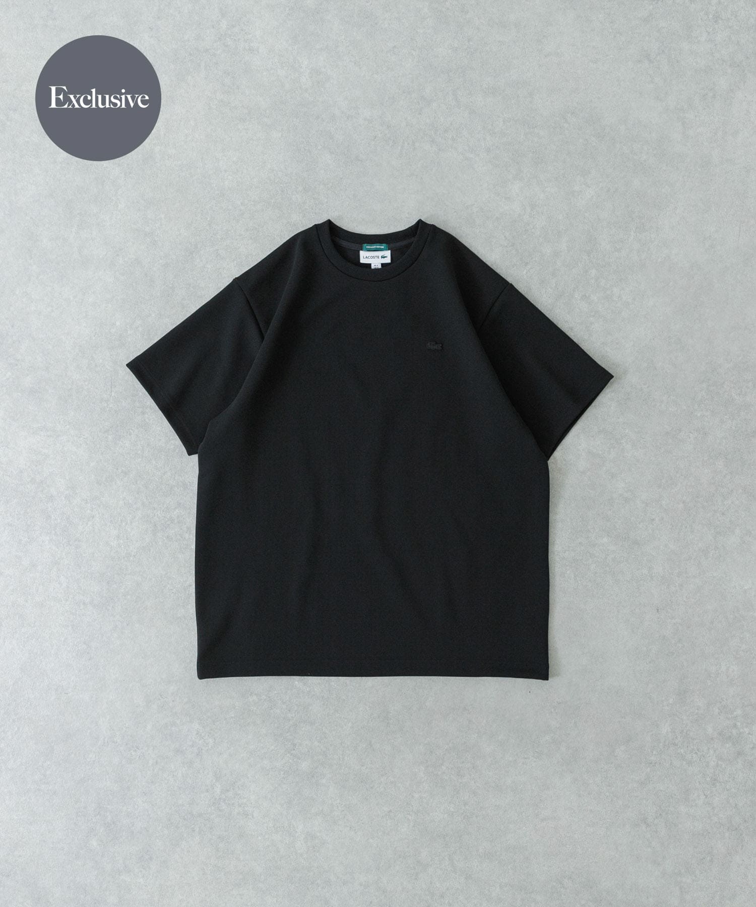 『別注』LACOSTE×UR　Functional Pique T-shirts 031 NOIR 3
