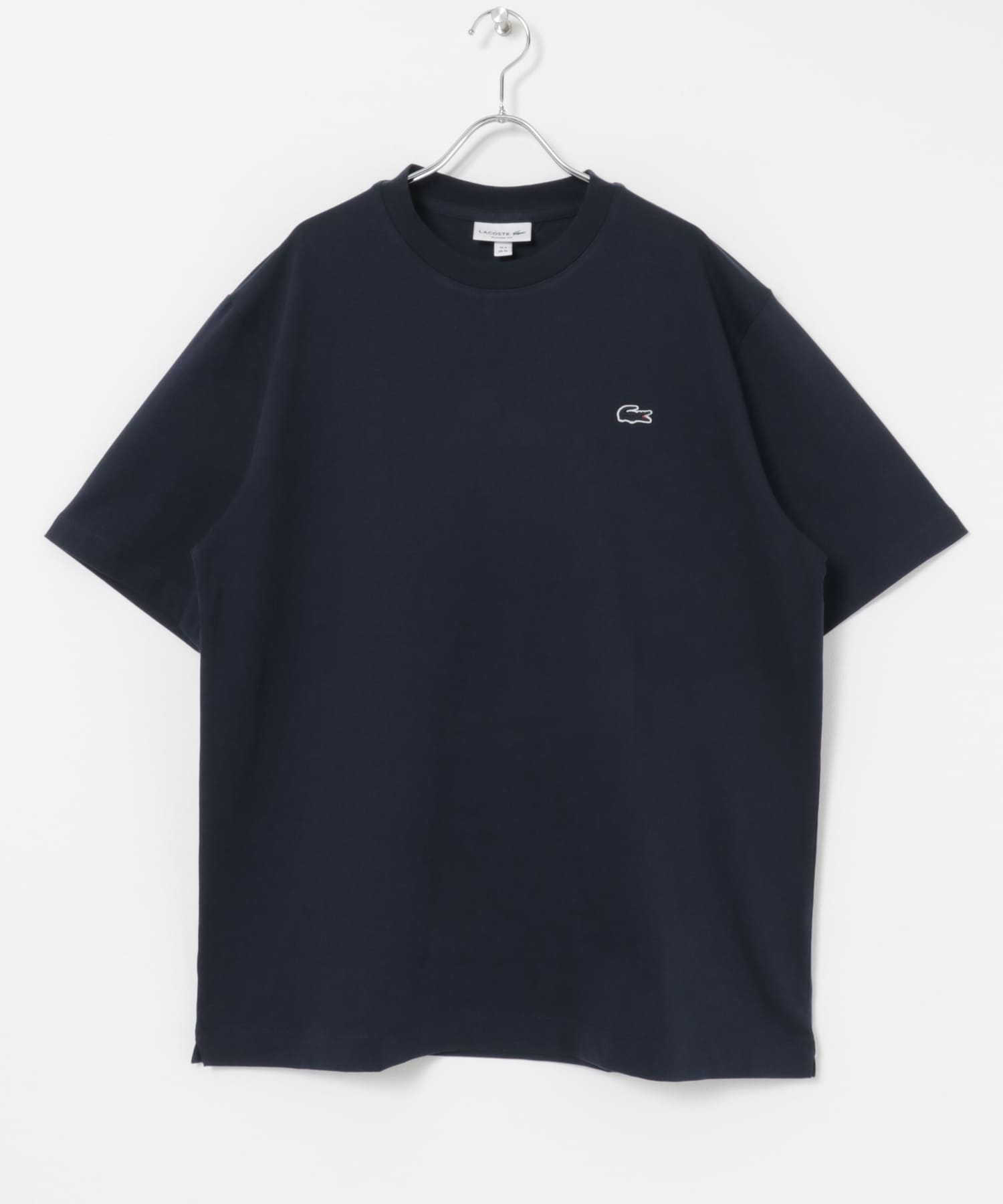 LACOSTE　アウトラインクロッククルーネックTシャツ 166 NAVY 4